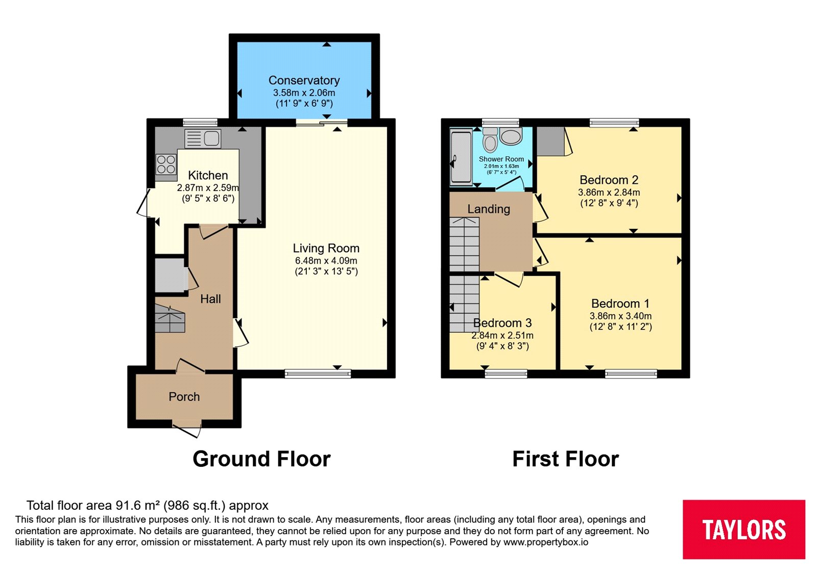 3, Thornbury, Bedfordshire floorplan