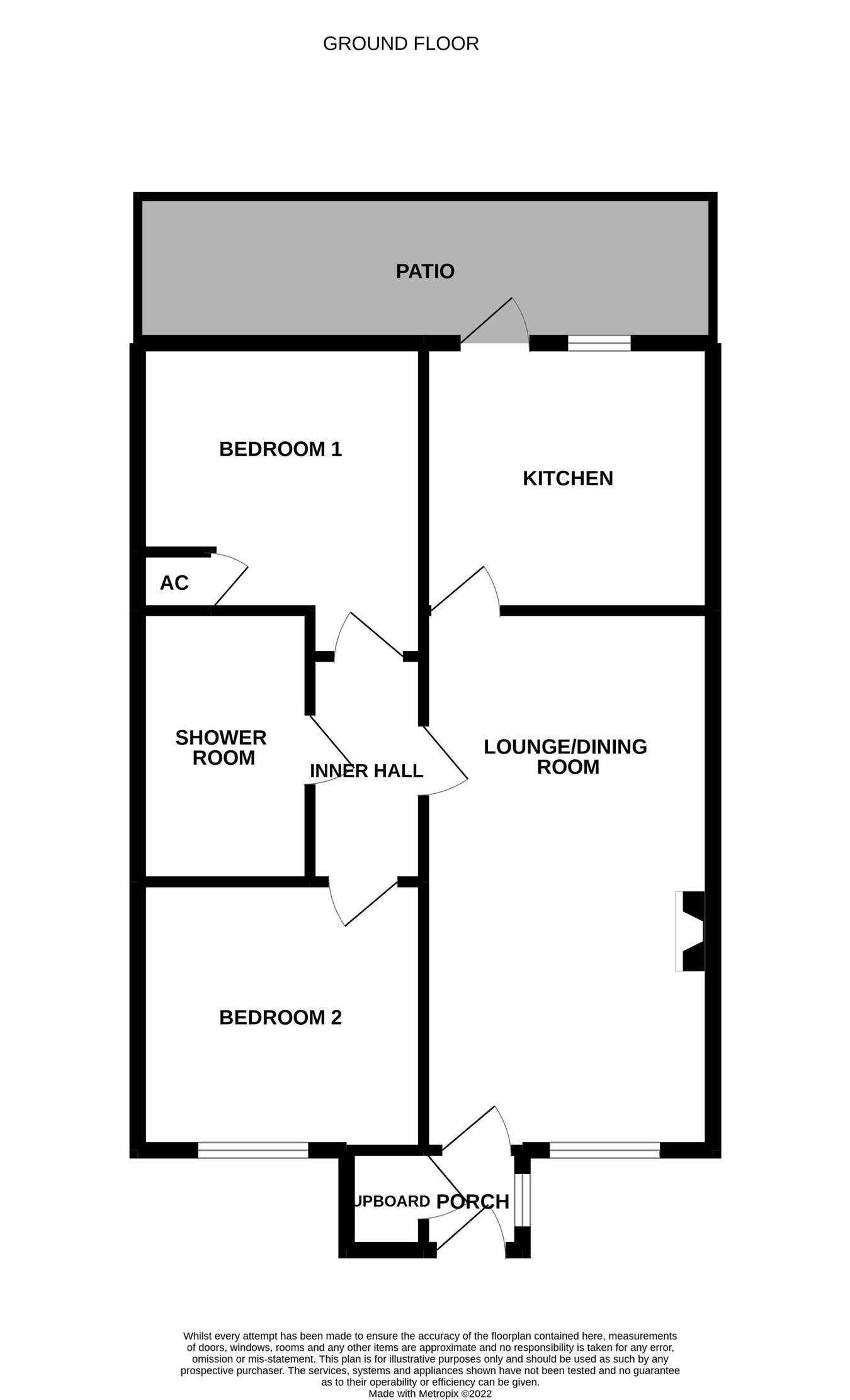 36, Shephard Mead, Tewkesbury floorplan