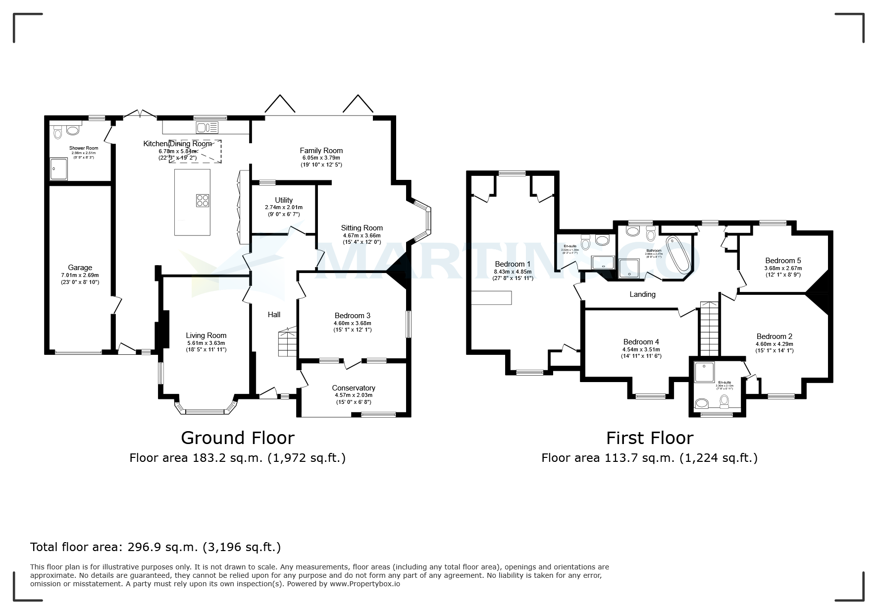 Broadoak Cottage, Bonsey Lane, Woking floorplan