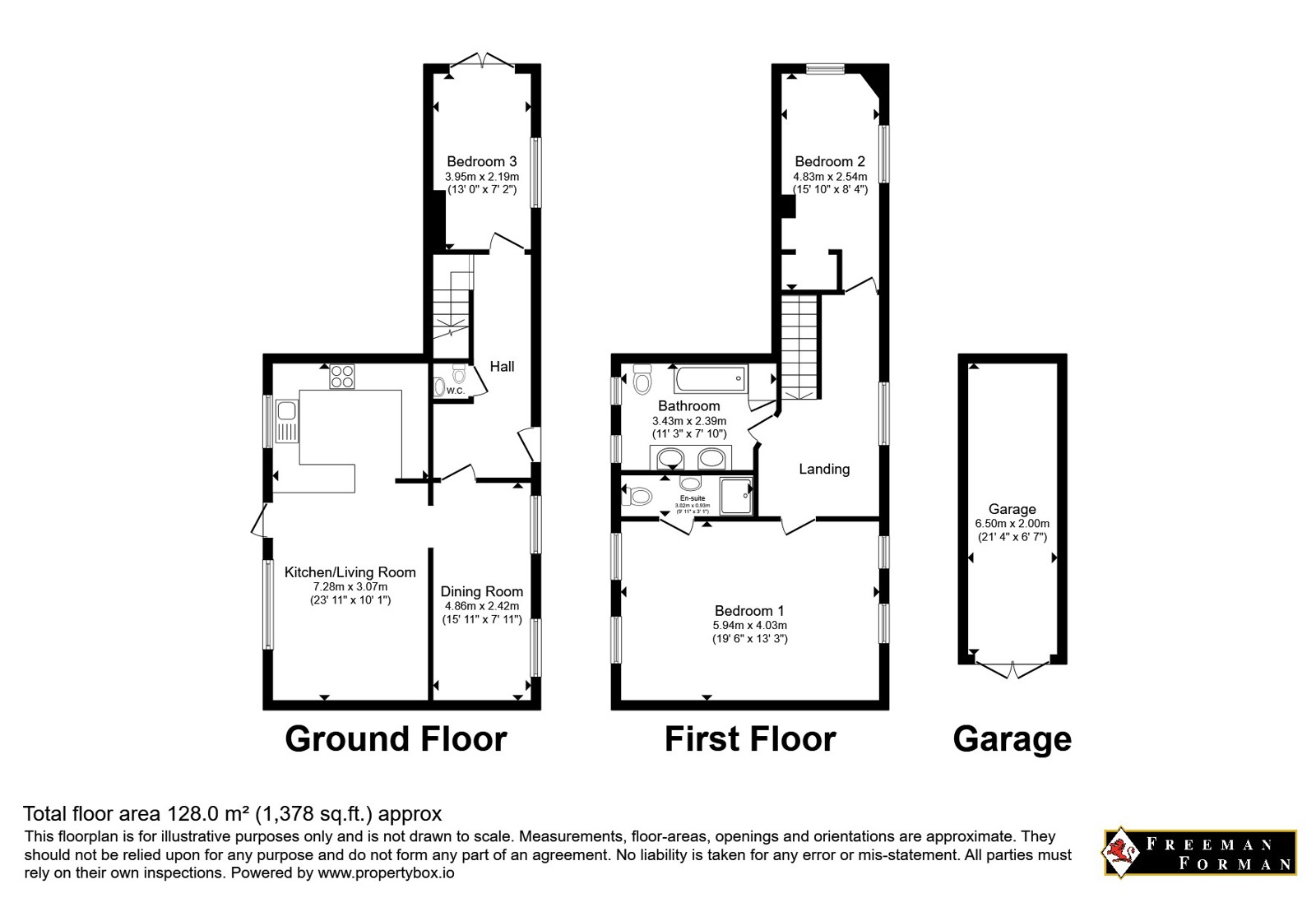 3, Hadlow Castle, Hadlow floorplan
