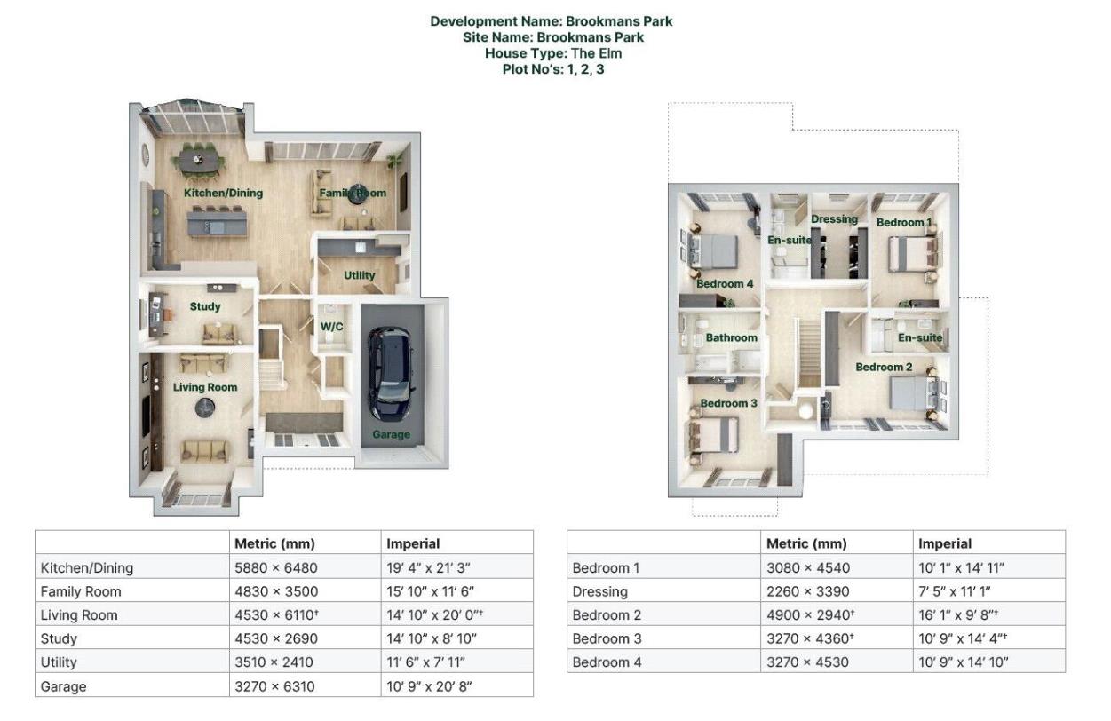Bell Lane, Brookmans Park floorplan