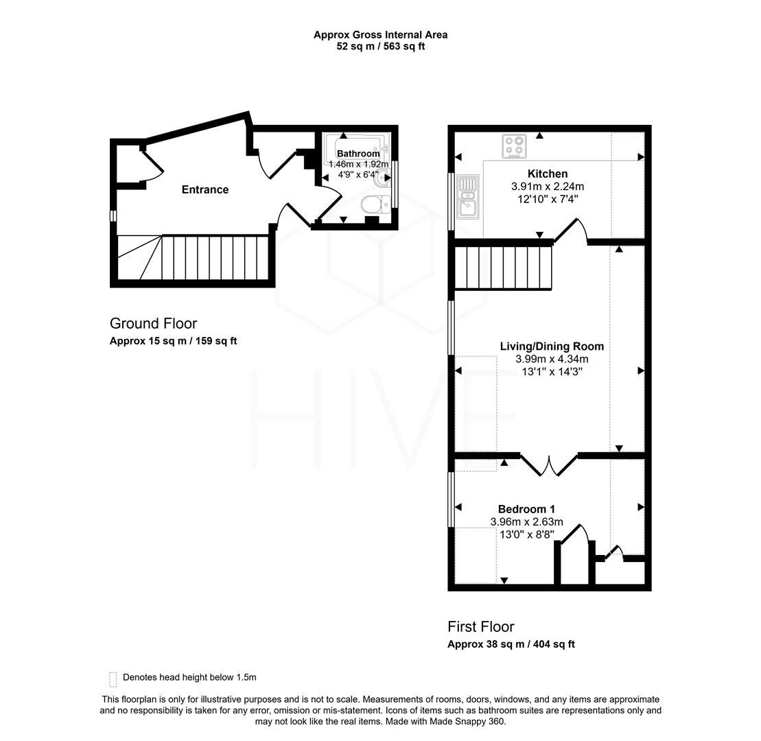 7A Elmsdown Court, Southampton Road, Ringwood floorplan