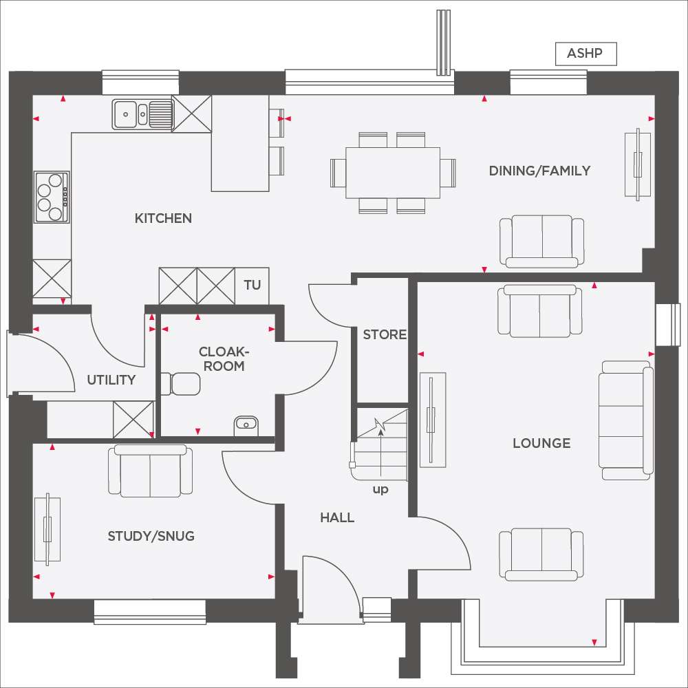 7, Station Road, Purton floorplan
