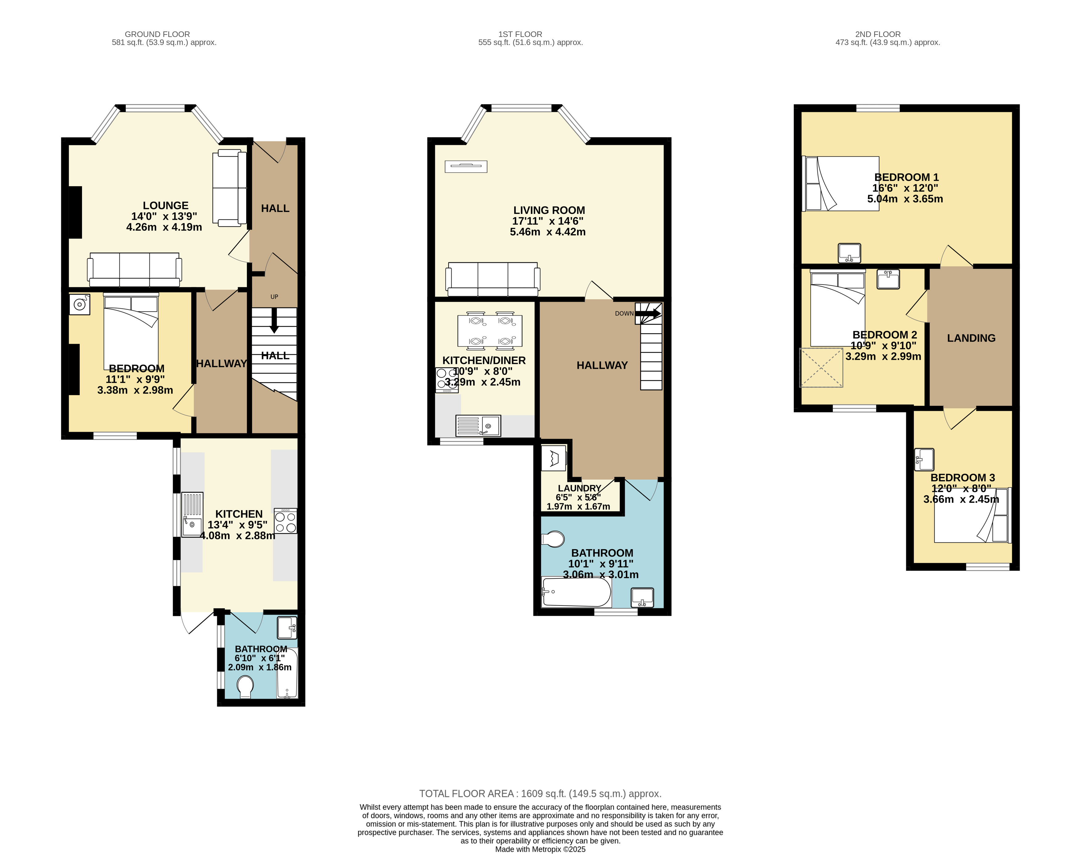 36, Horsforth Avenue, East Riding of Yorkshire floorplan