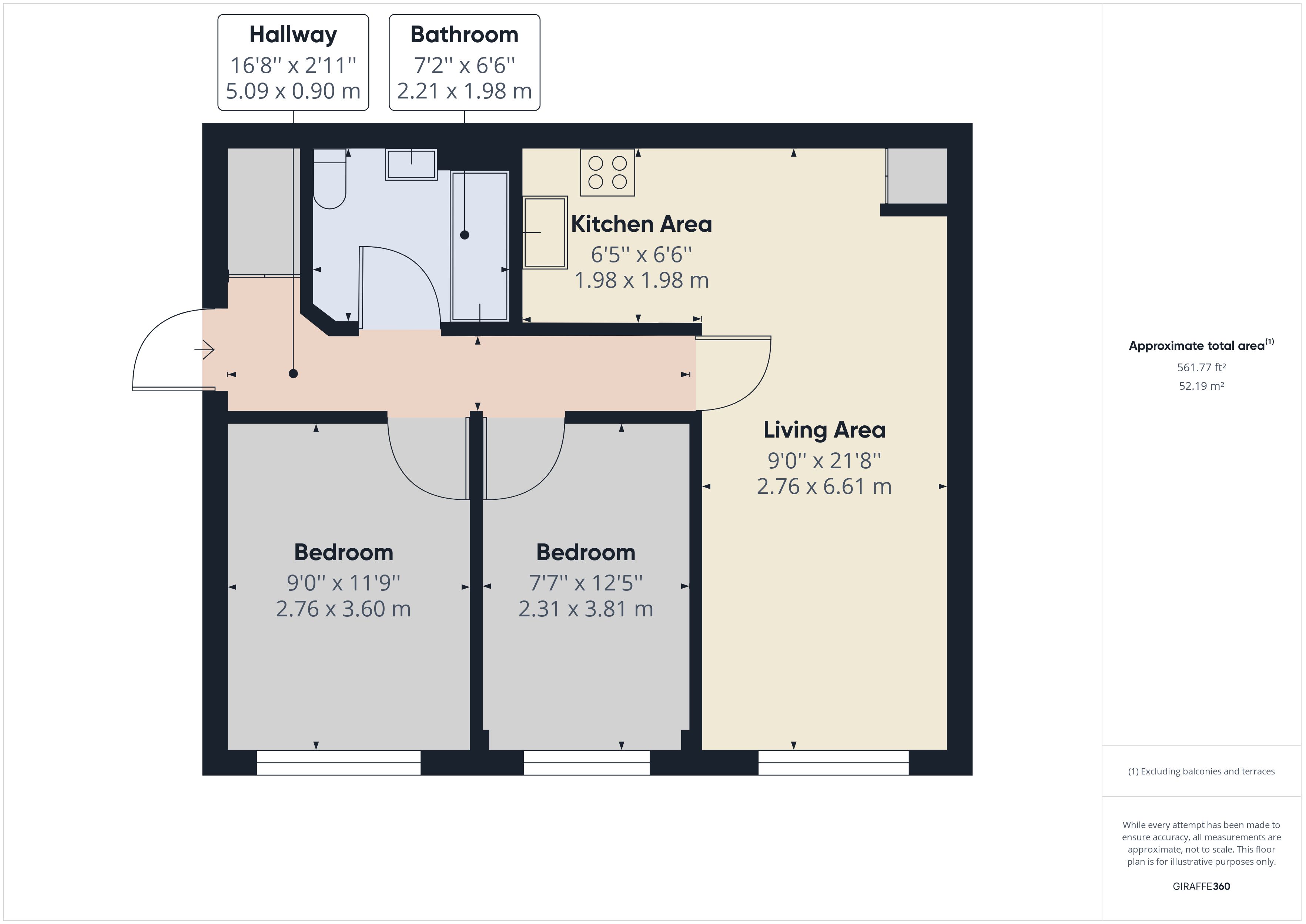 Shaftesbury Way, Royston, Hertfordshire SG8, 2 bedroom flat for sale