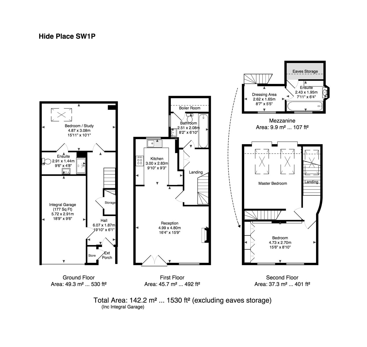 3 Bedrooms Terraced house for sale in Hide Place, Westminster, London SW1P