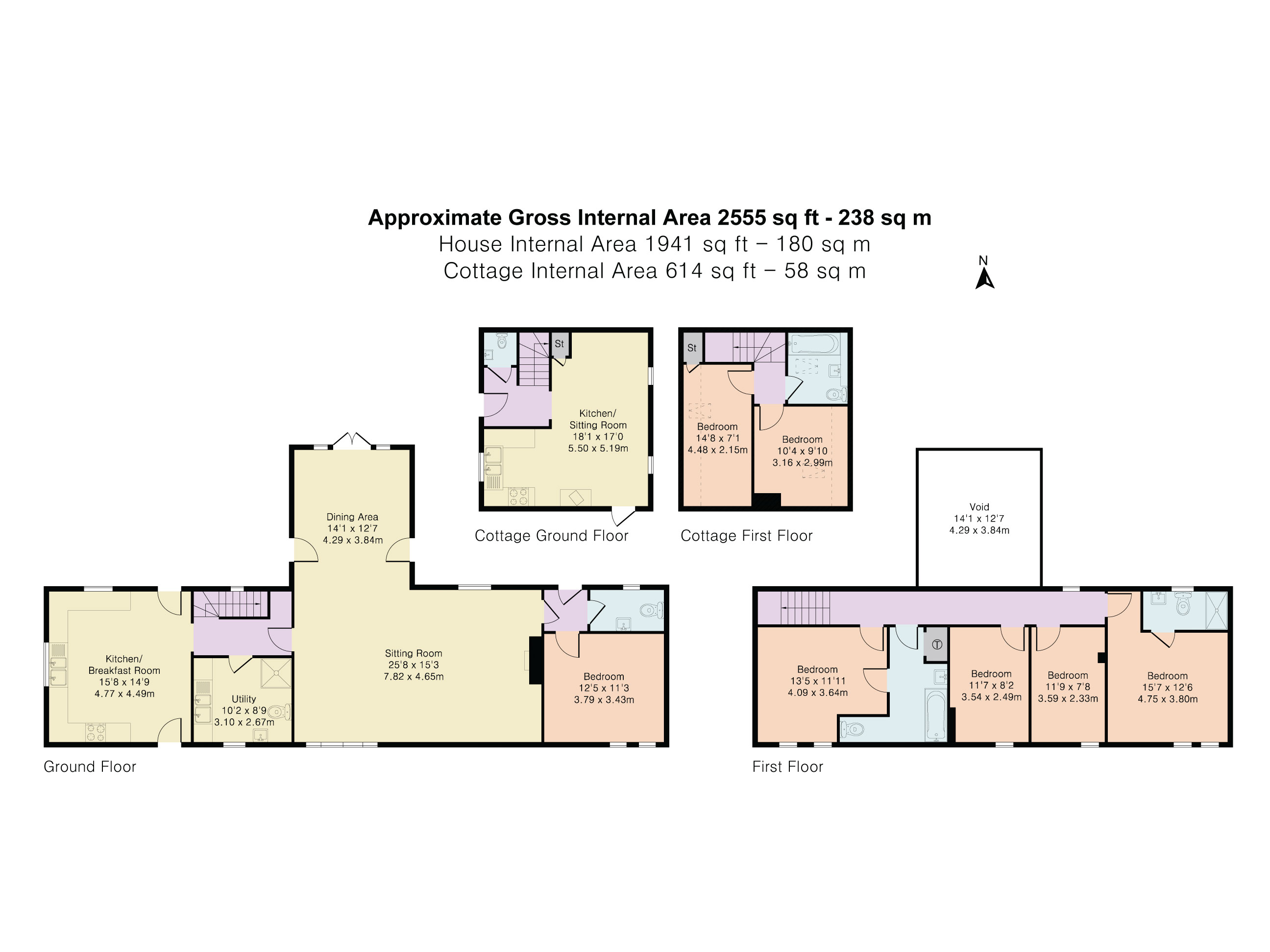 Butts Farm,, The Butts, Cirencester floorplan