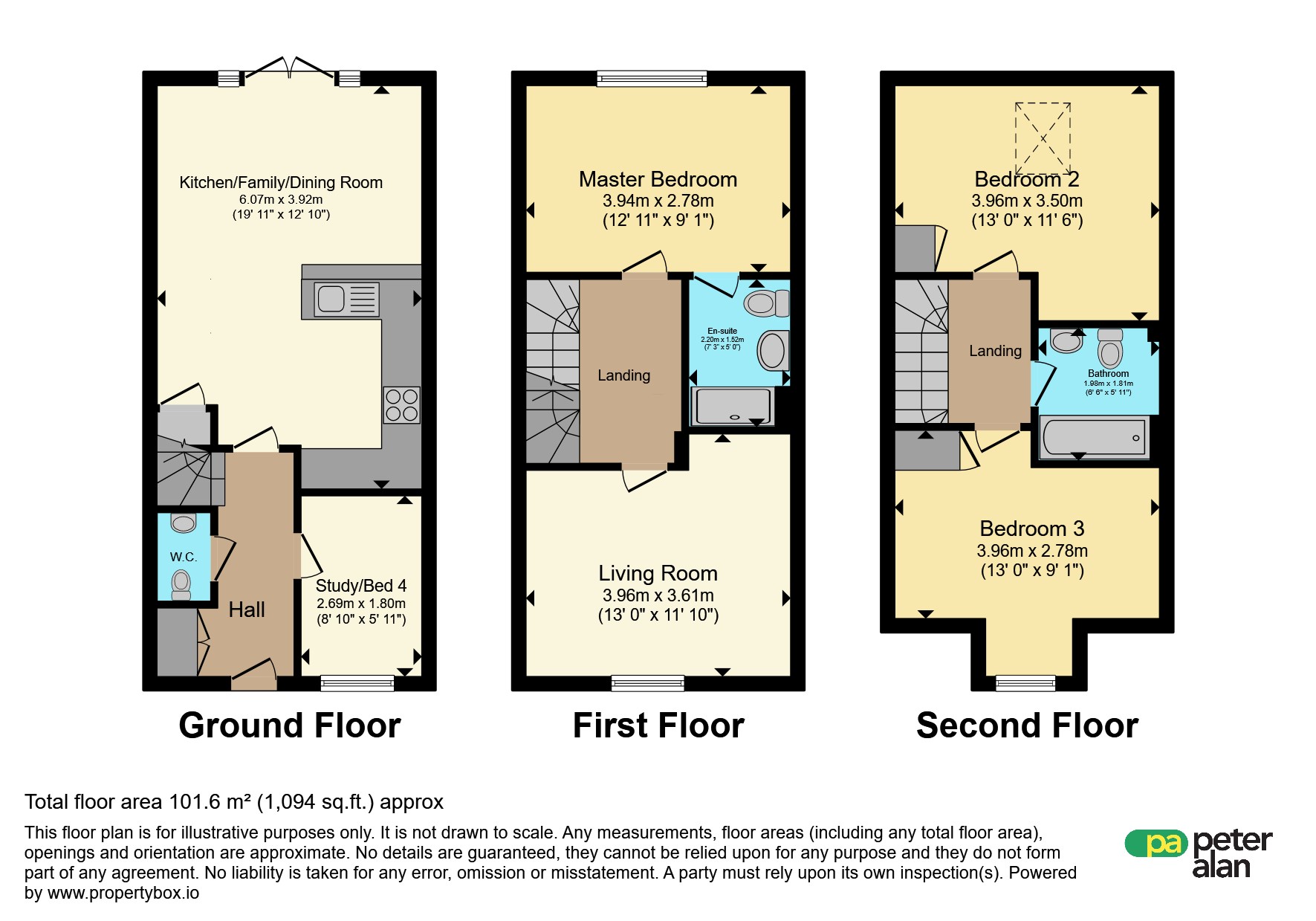 39, Cae Brewis, Llantwit Major floorplan