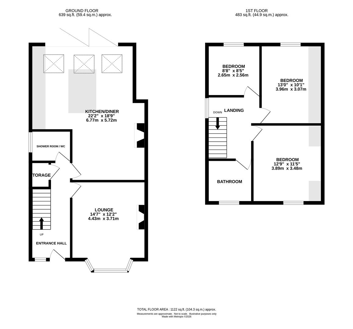 18, Wycliffe Avenue, Wilmslow floorplan