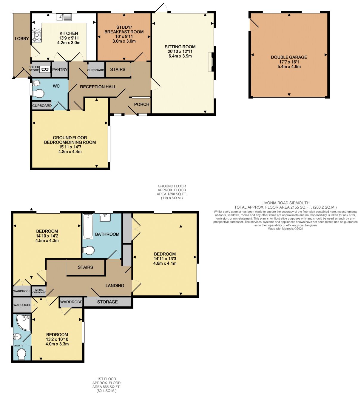 Livonia Road, Sidmouth EX10, 4 bedroom detached house for sale