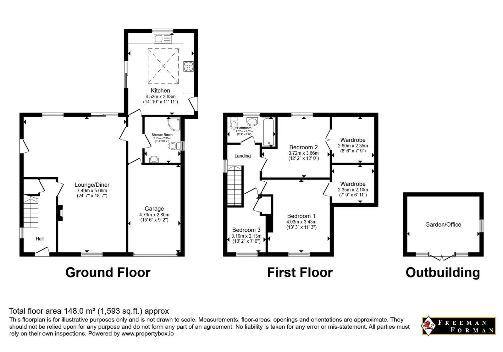 126, Hopgarden Road, Kent floorplan