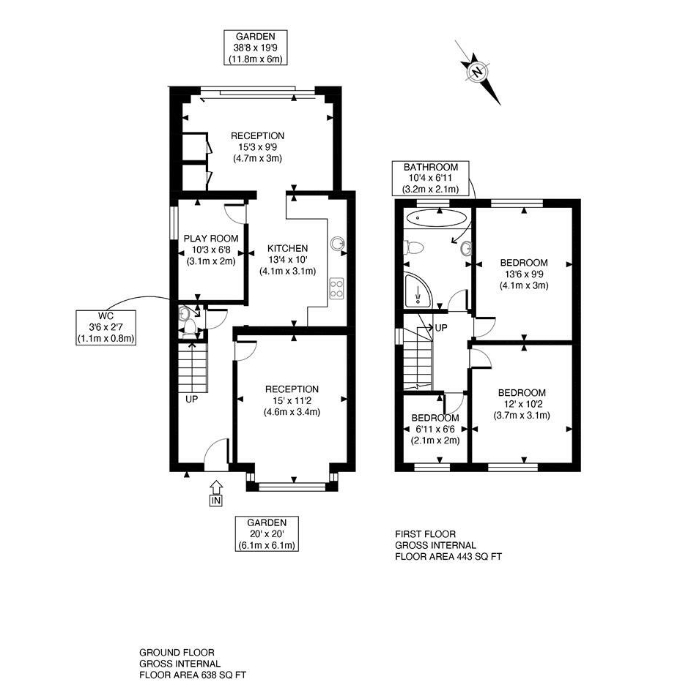 170, Chesterfield Road, Ashford floorplan
