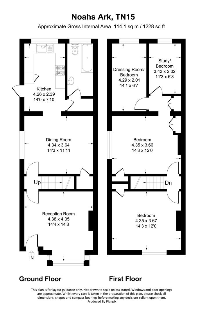 42, Noahs Ark, Sevenoaks floorplan