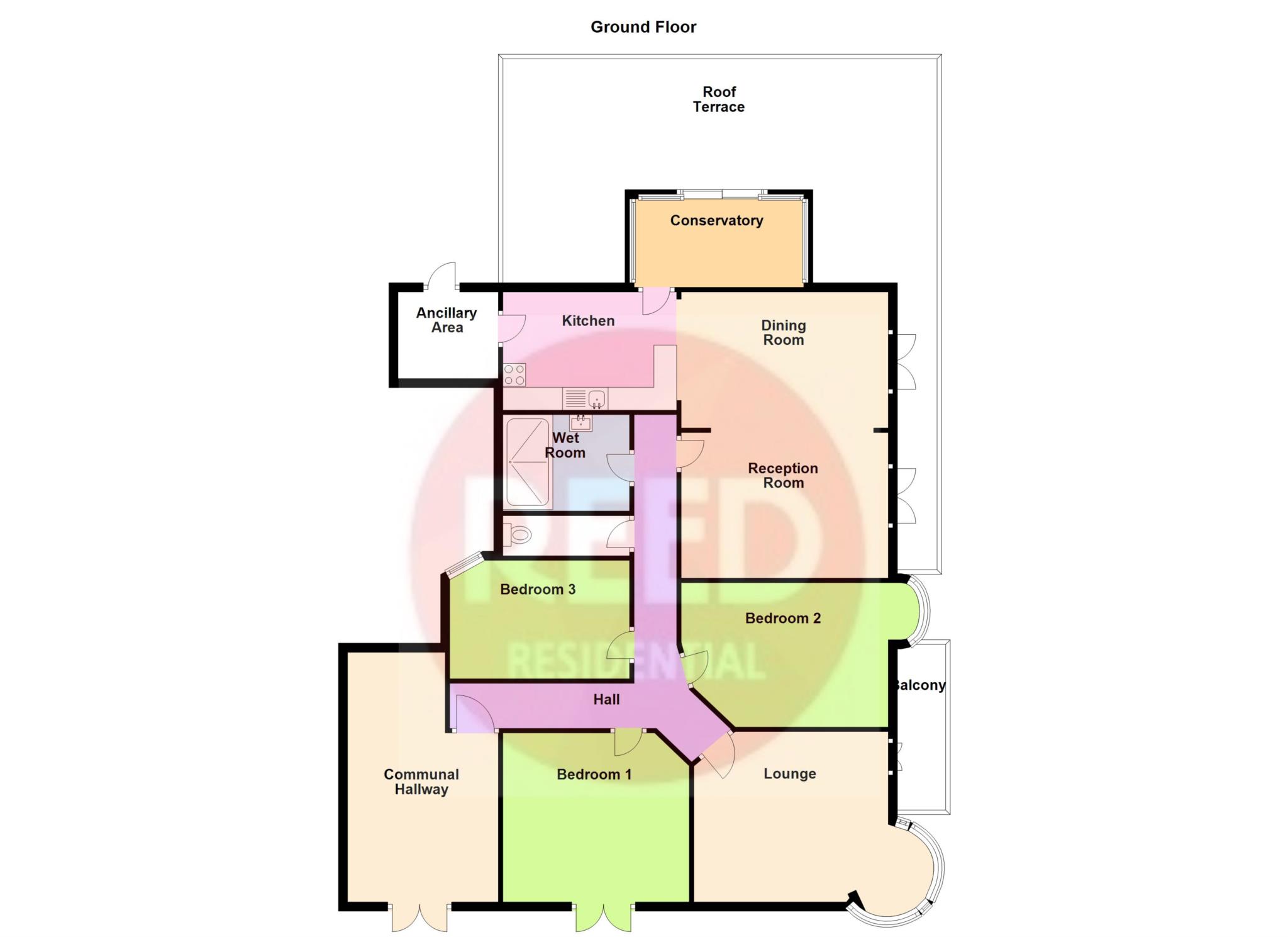 3 Bedrooms Flat for sale in Palmeira Avenue, Westcliff-On-Sea SS0