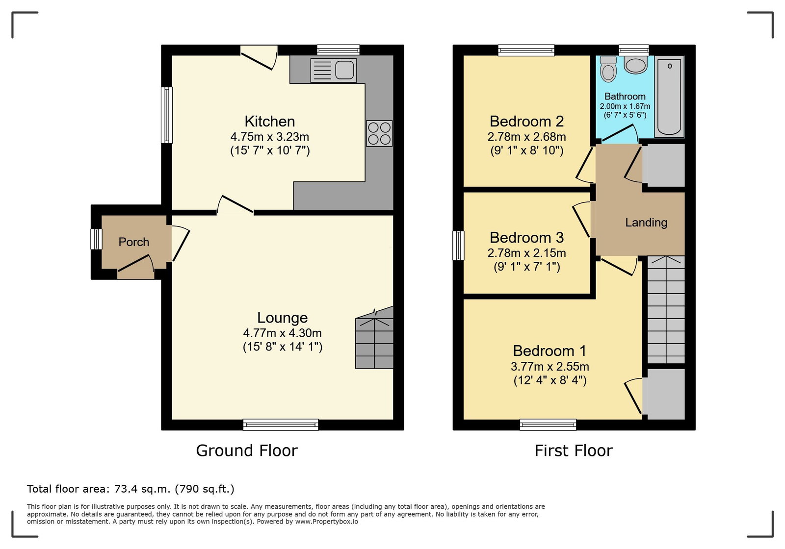11, Anglesey Road, Llandudno floorplan