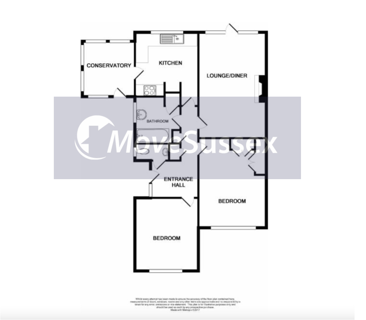 14, Ersham Way, Hailsham floorplan