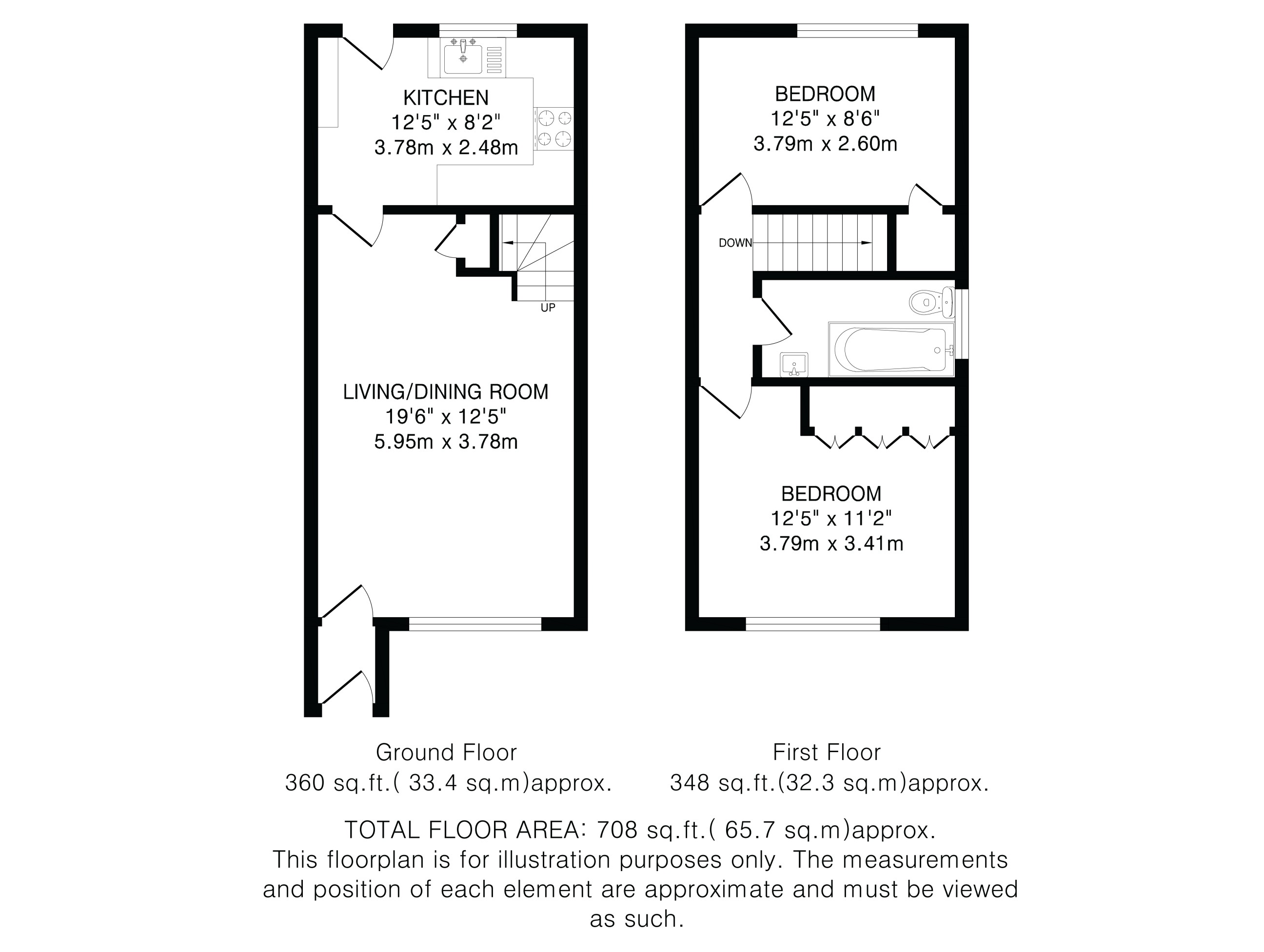 2, Coleridge Close, Hitchin floorplan