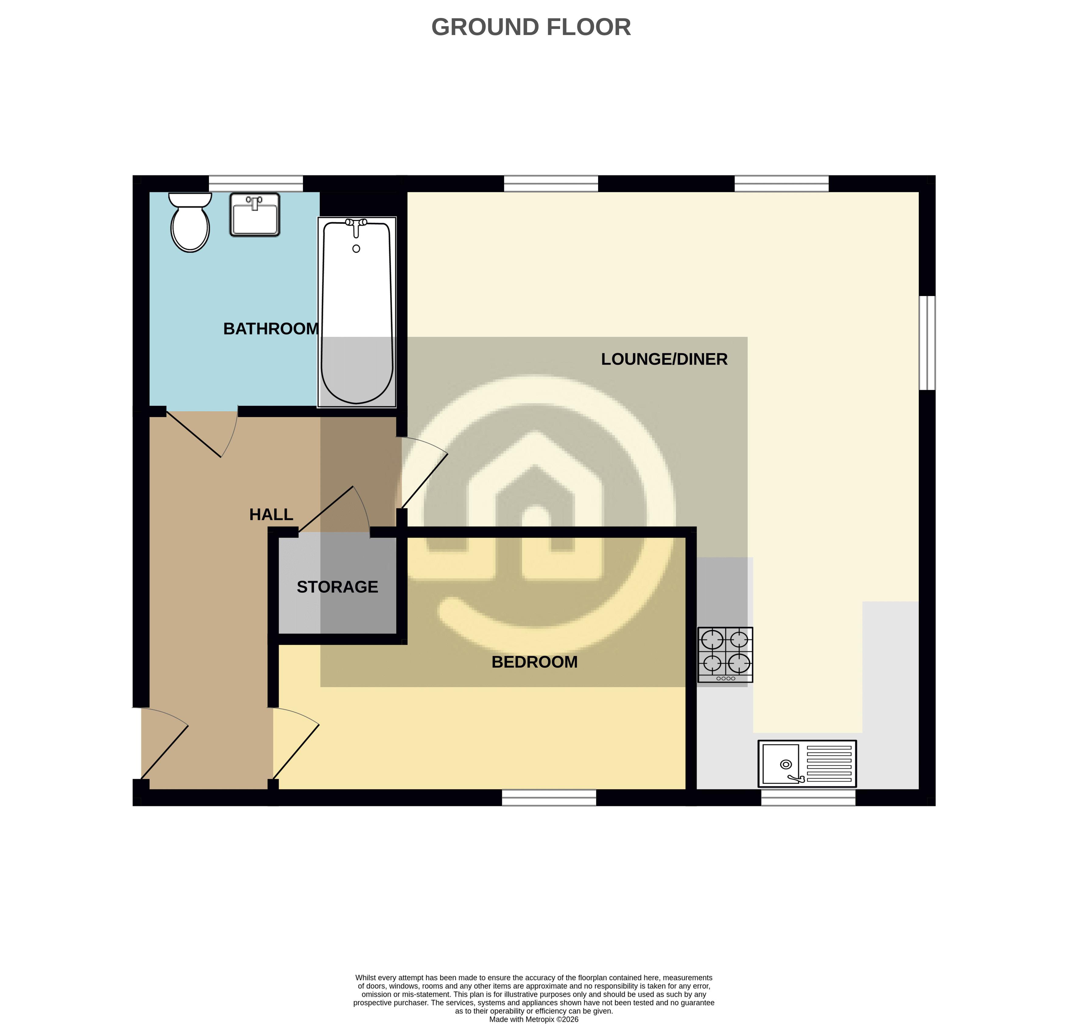 Flat 9, 30A, Beauvais Avenue, Bedford floorplan