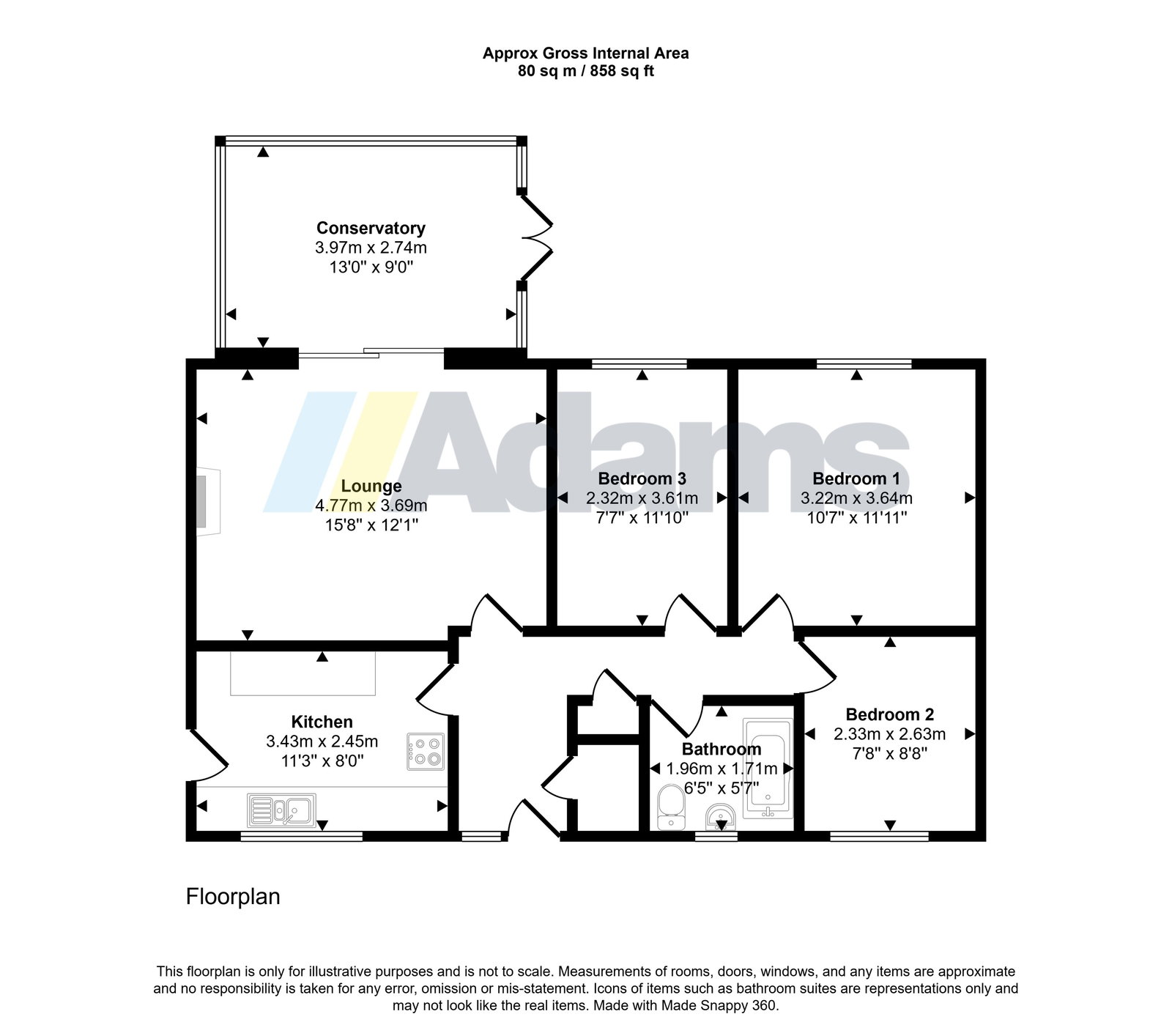 18, Aldersey Close, Runcorn floorplan
