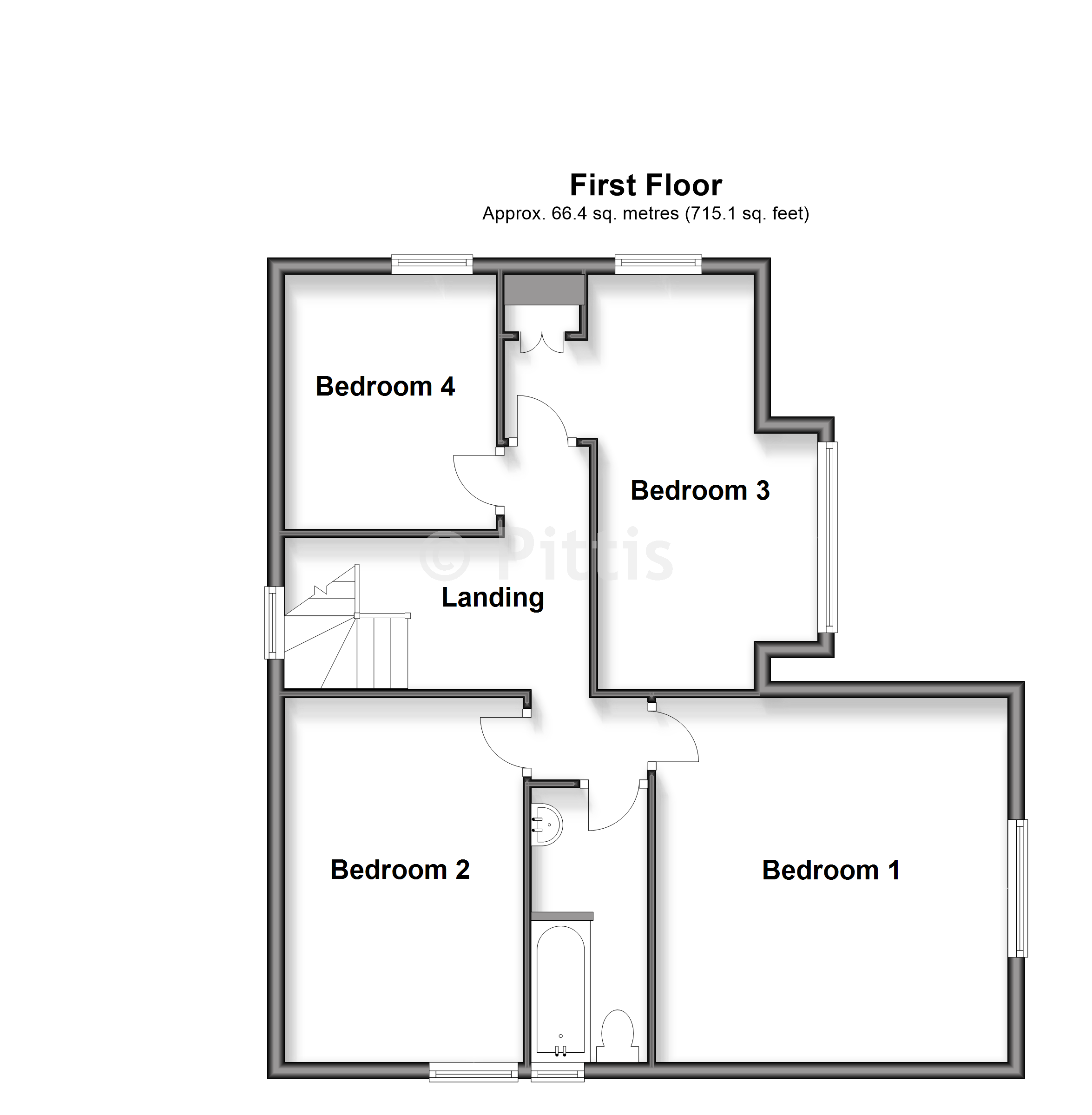 54, St. John's Road, Sandown floorplan