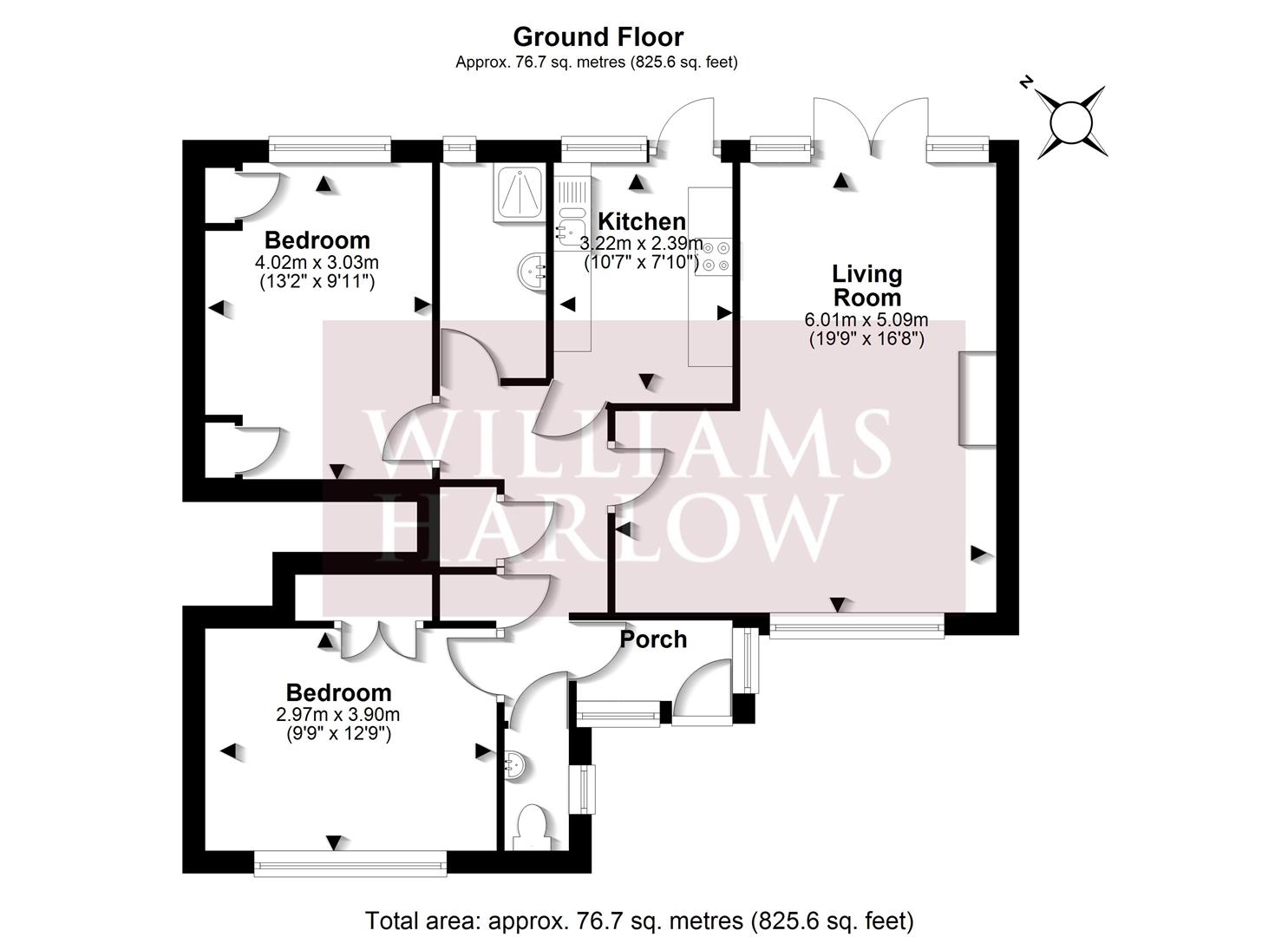 14, Courtlands Crescent, Surrey floorplan