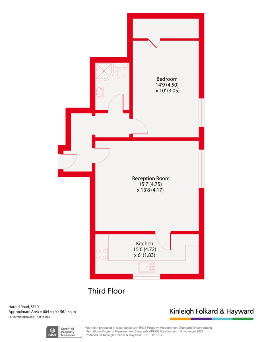 Flat 11, 8a, Harold Road, London floorplan
