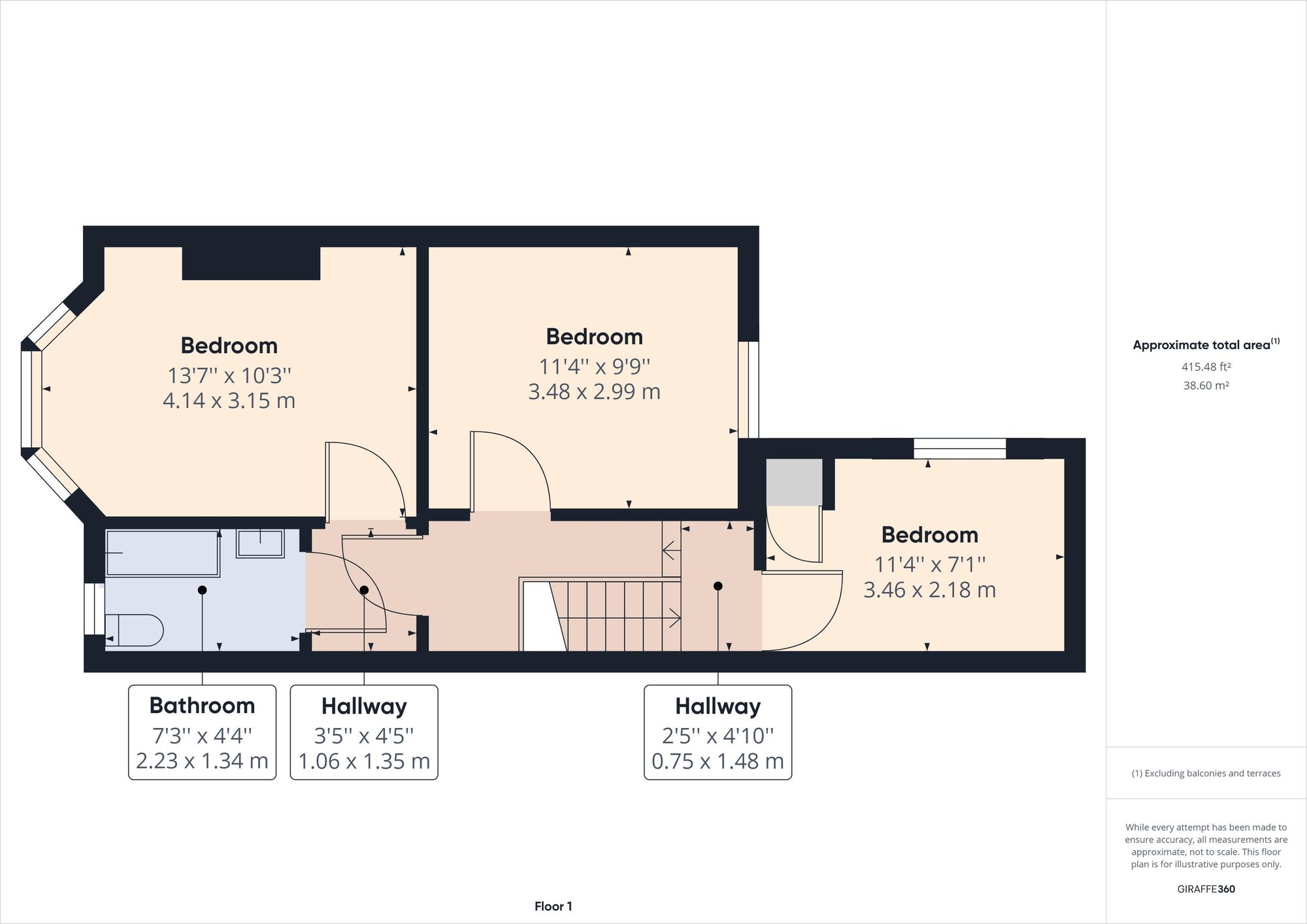 67 Newmarket Road, Brighton floorplan