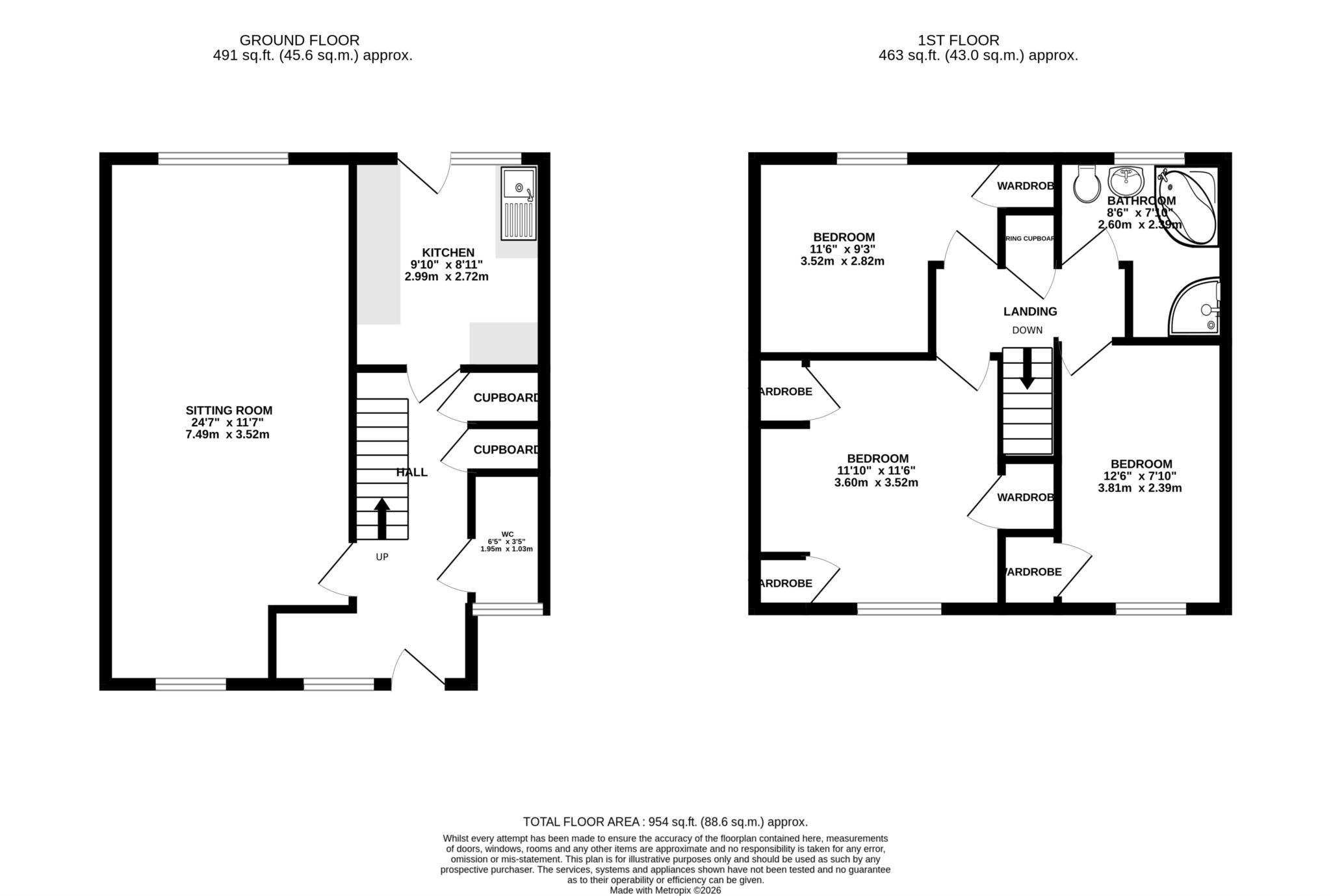 53, Eight Acres, Tring floorplan