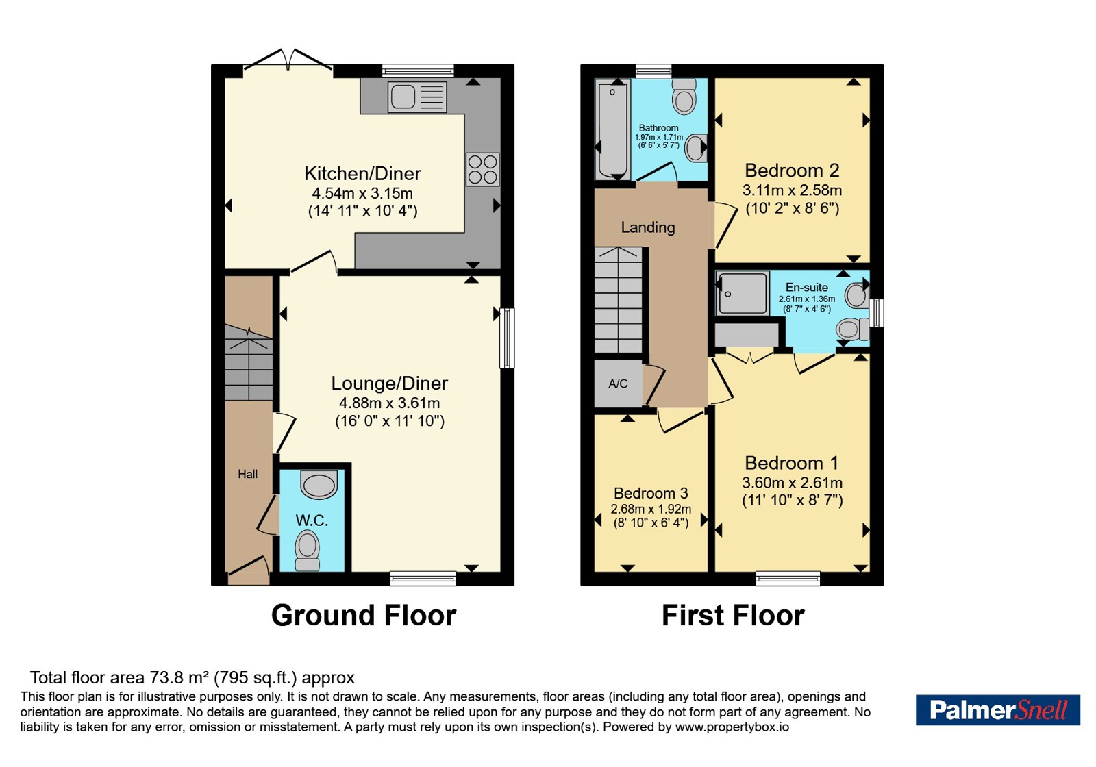 9, Coat Mead, Somerset floorplan