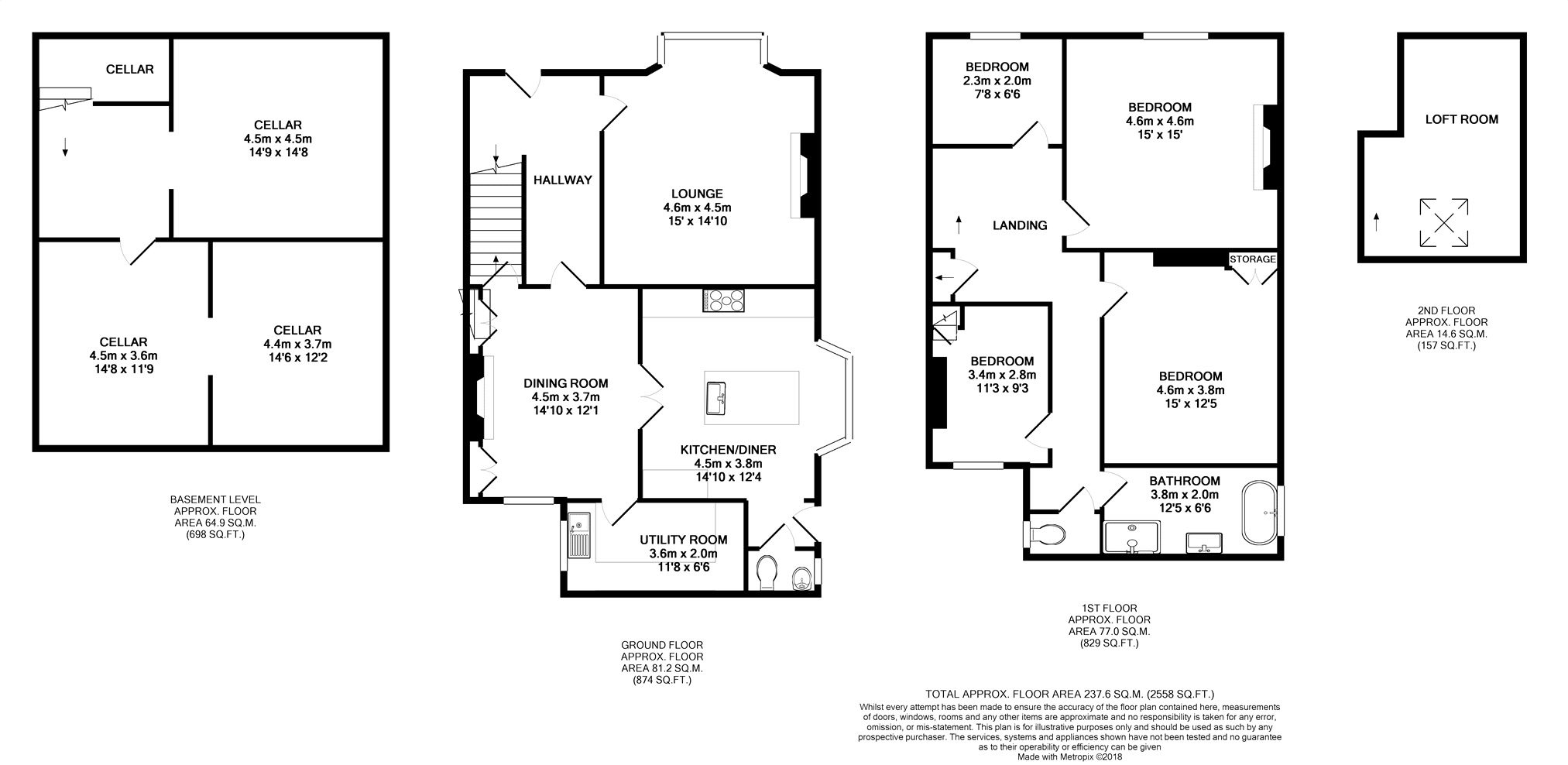 4 Bedrooms End terrace house for sale in Clarendon Terrace, Leeds LS27