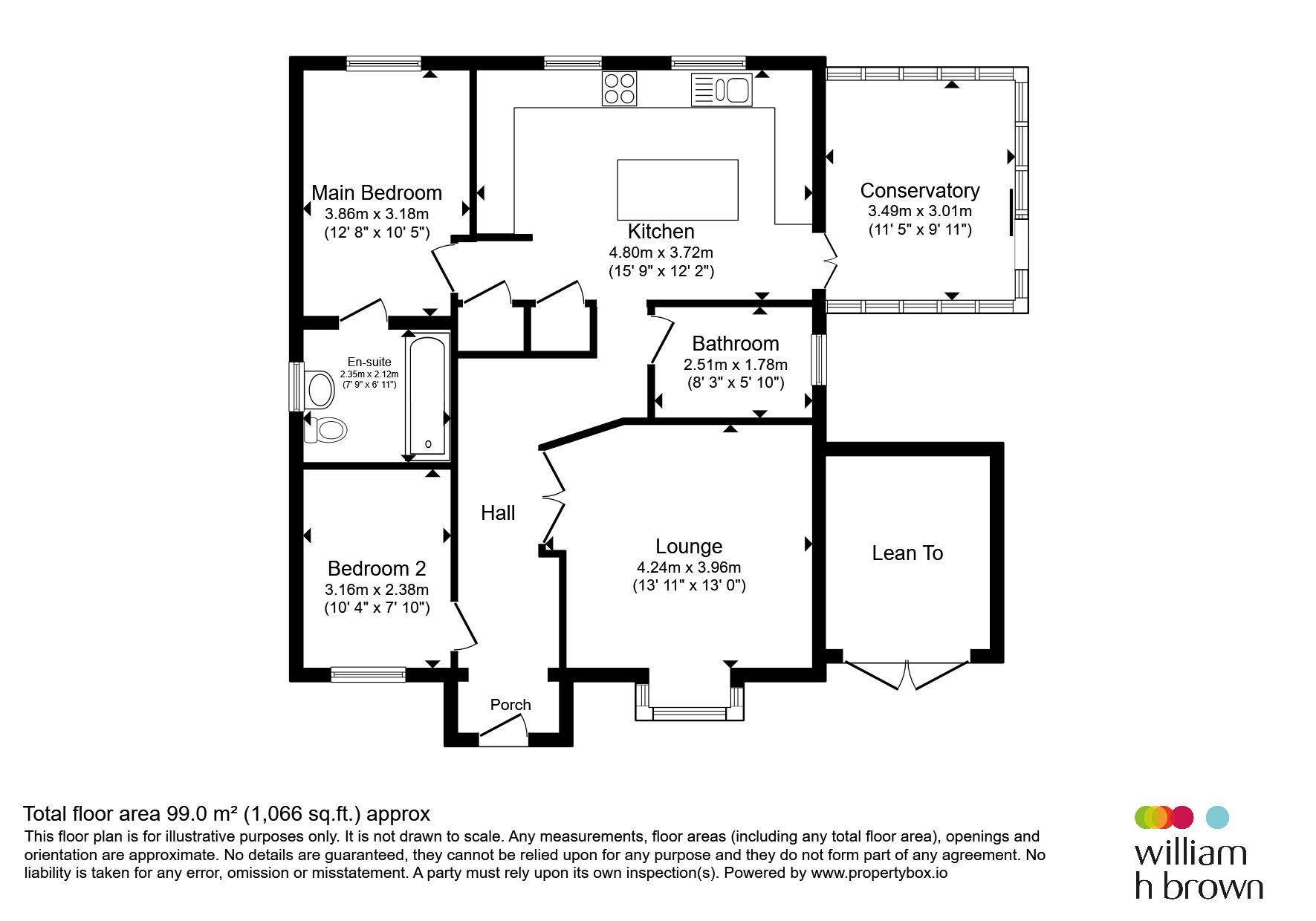 19, Connaught Drive, SKEGNESS floorplan