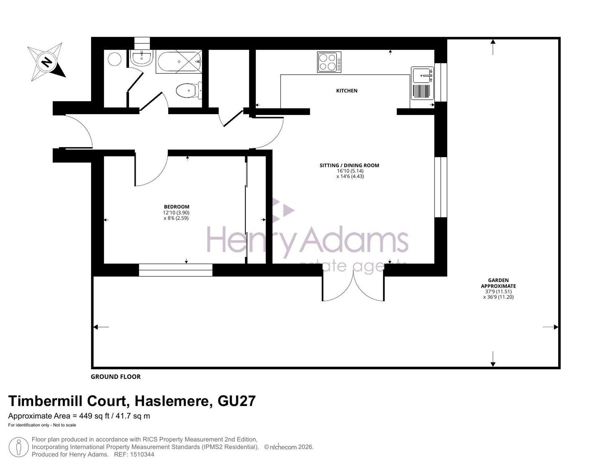 7 Timbermill Court, Haslemere floorplan