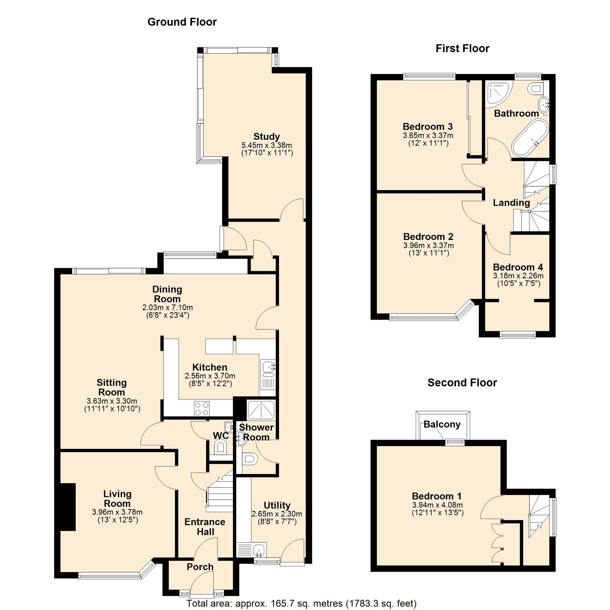 14 Radegund Road, Cambridge floorplan