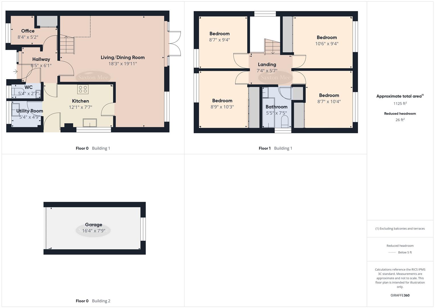 2, Bradwell Close, Dronfield floorplan