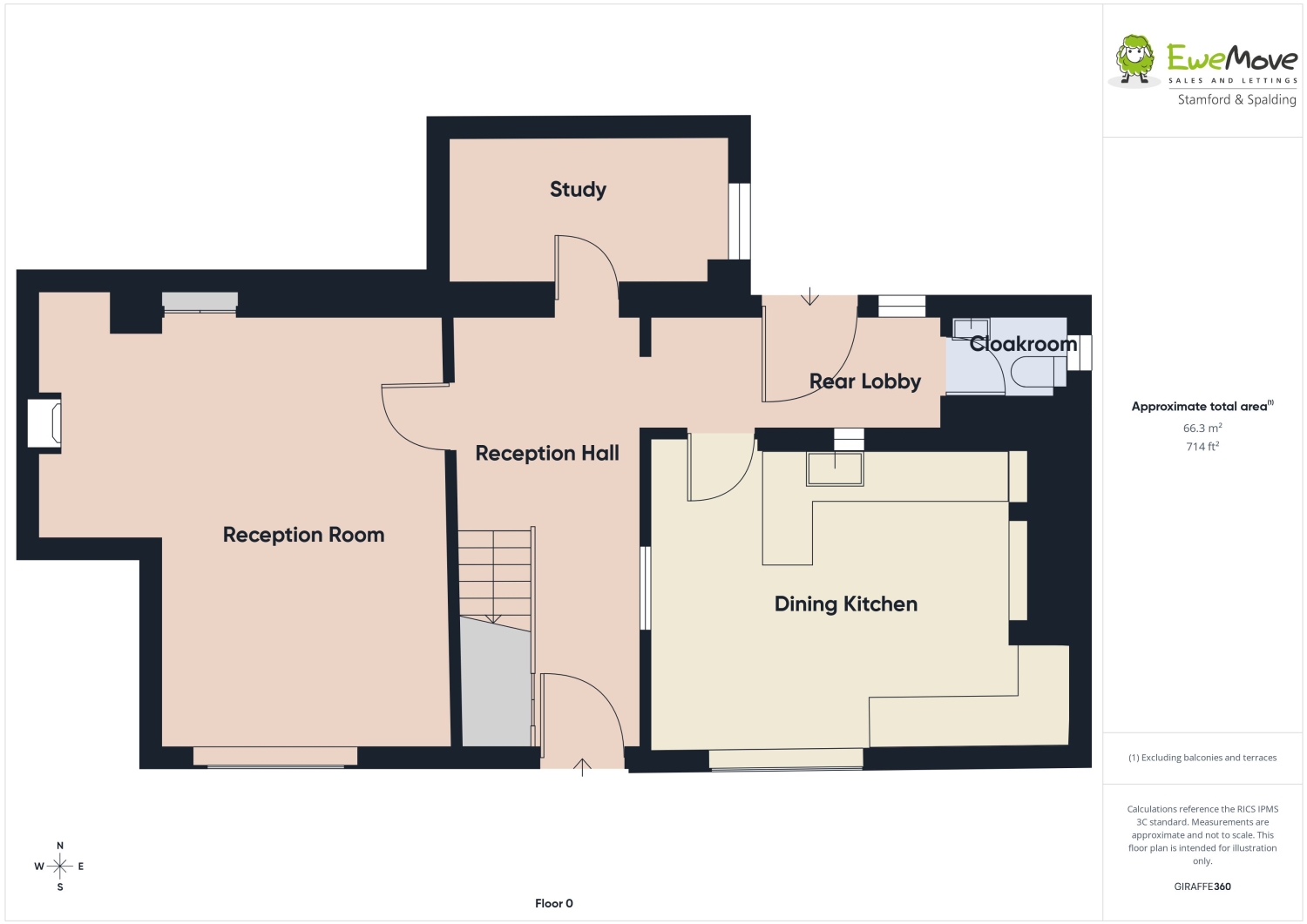 Waggoners Cottage, Main Street, Stamford floorplan