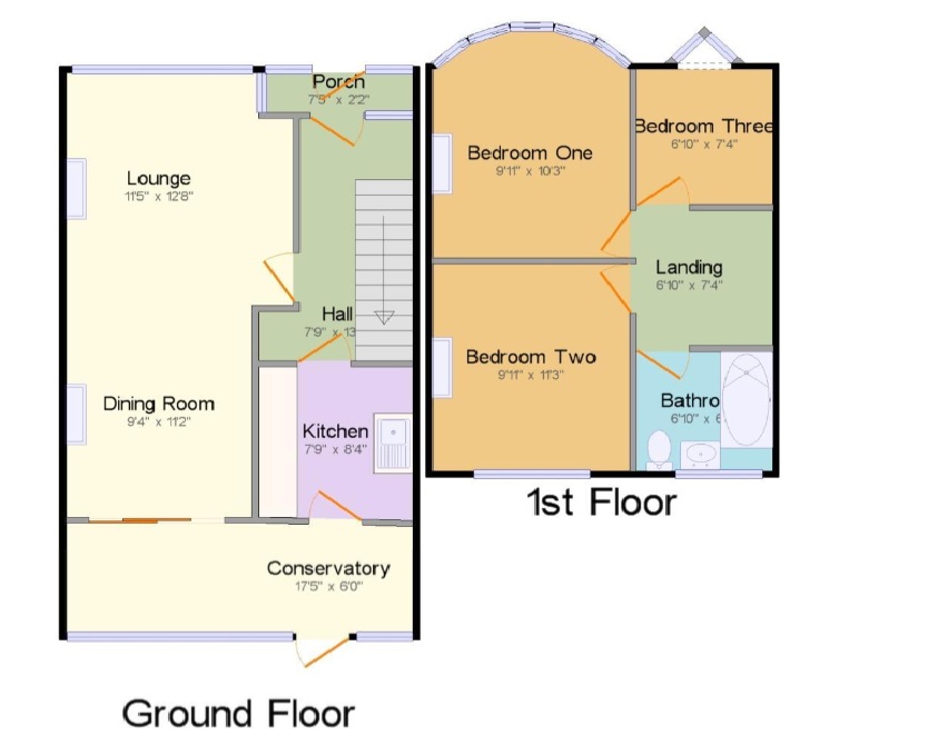 198, Grange Road, Kent floorplan