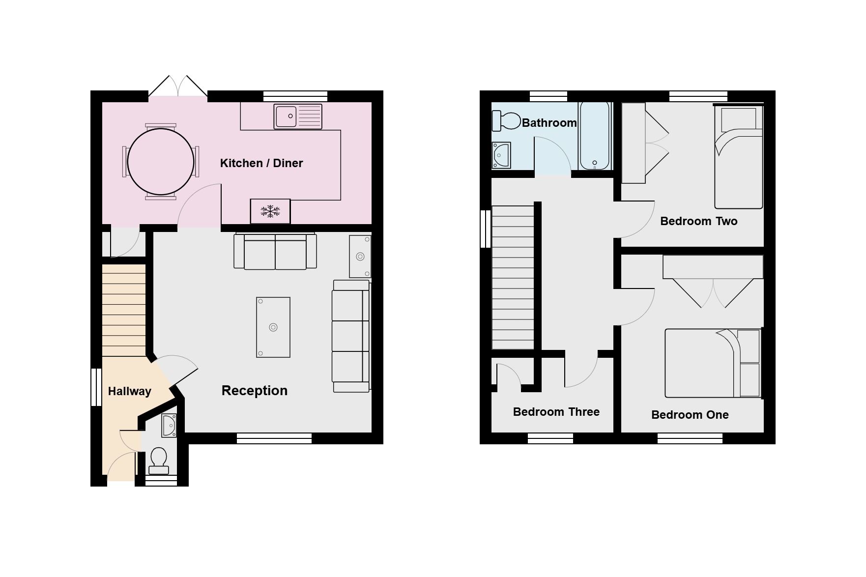 33 Heol Llwynffynon, Bridgend floorplan