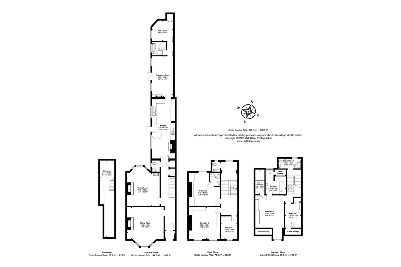 19, Thornhill Terrace, Sunderland floorplan