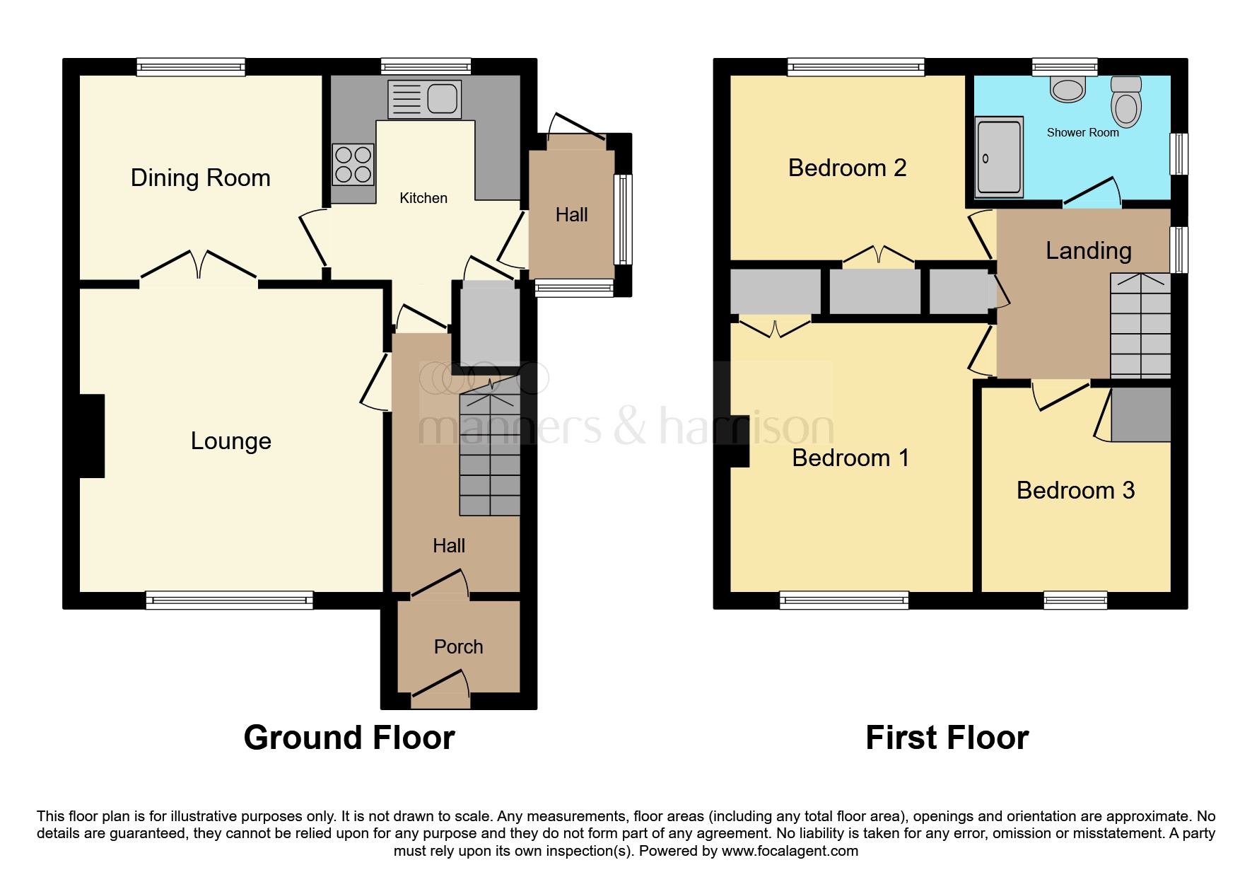 3, Spearman Walk, Hartlepool floorplan