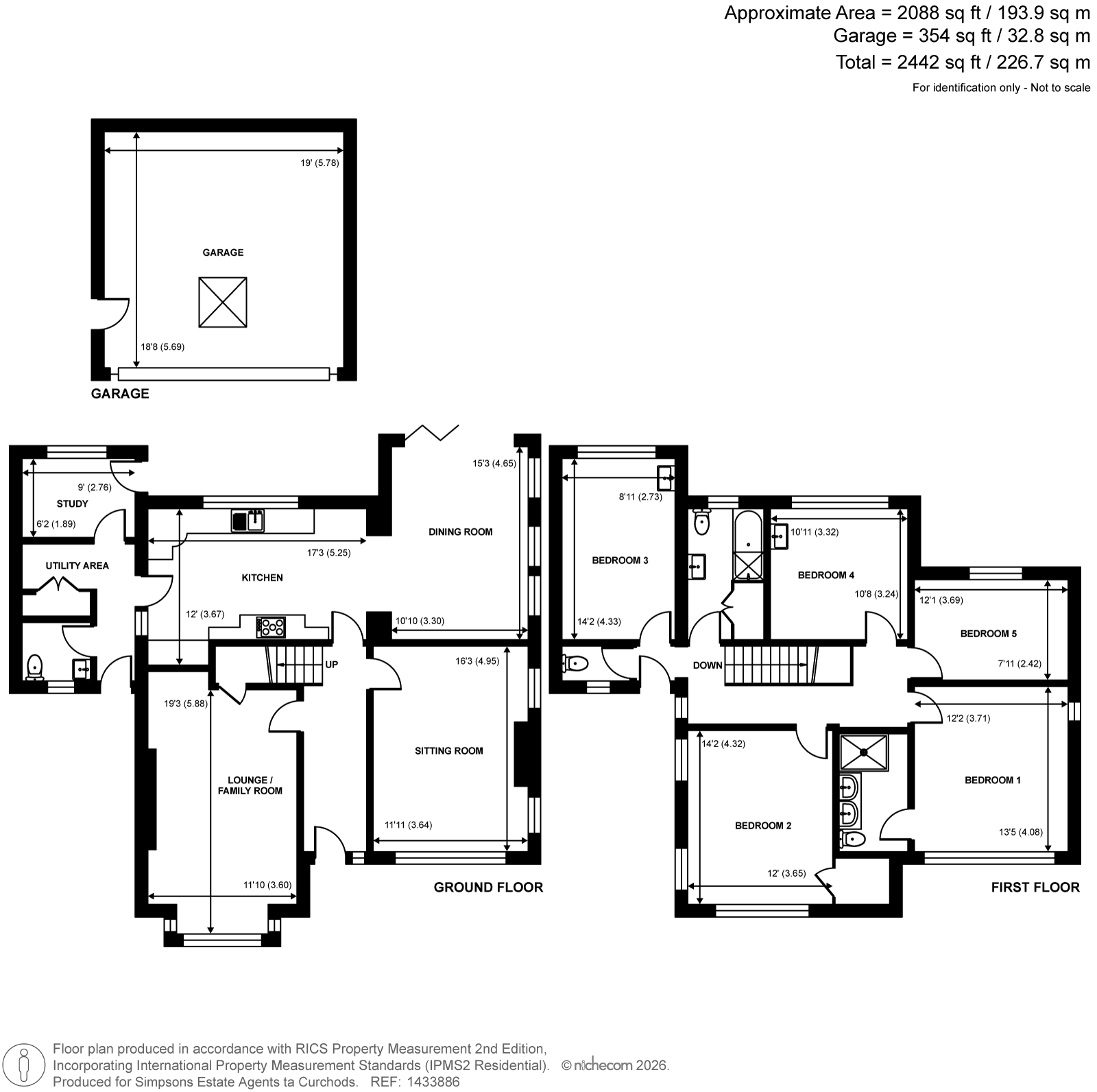 Haslemere House,, Wych Hill, Woking floorplan