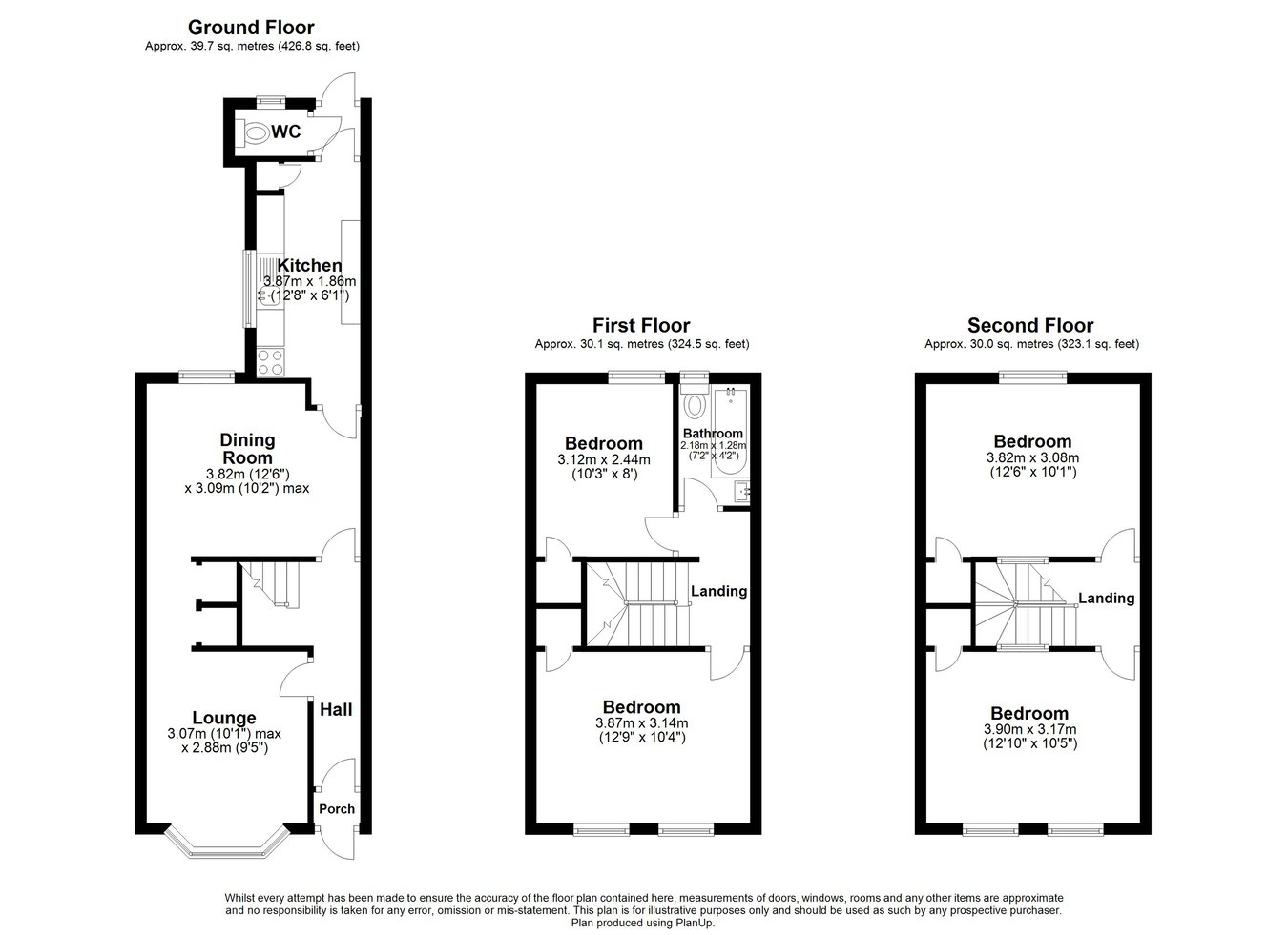 2, Darby Place, Folkestone floorplan