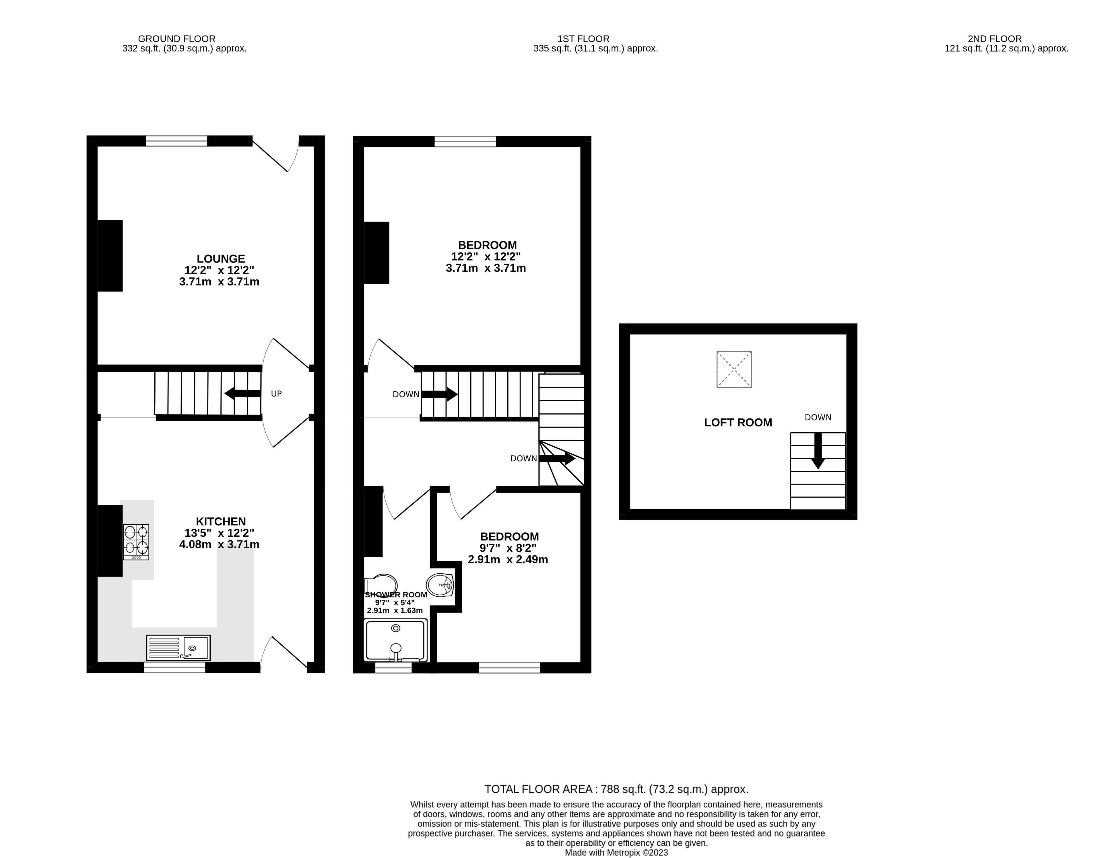 Seymour Street, Wakefield WF2, 2 bedroom terraced house for sale