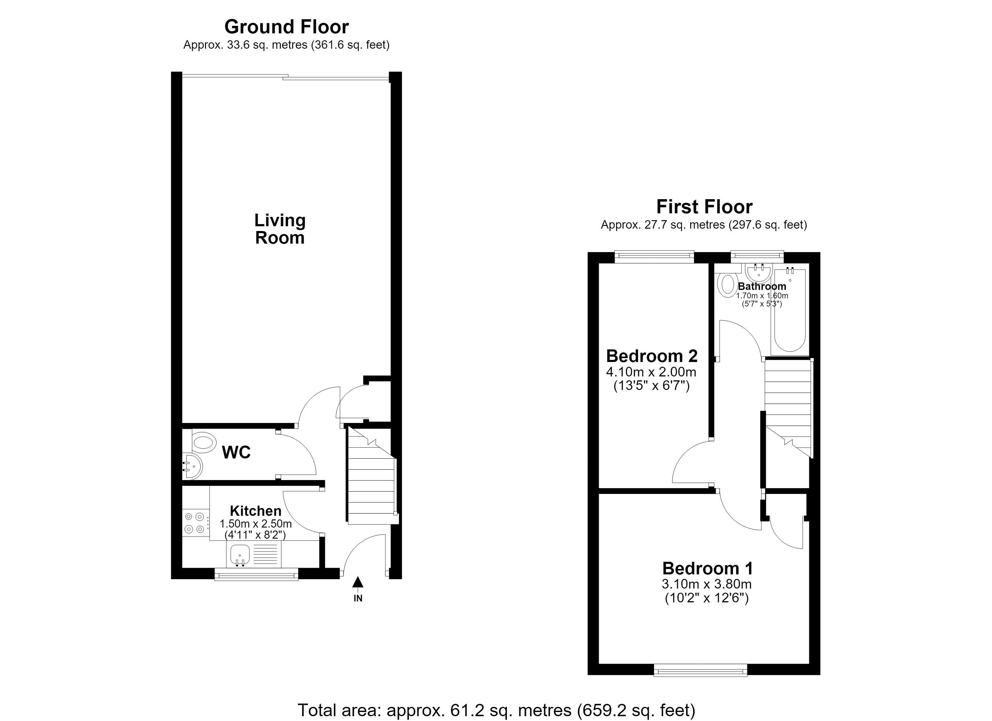159a, Sumner Road South, Croydon floorplan