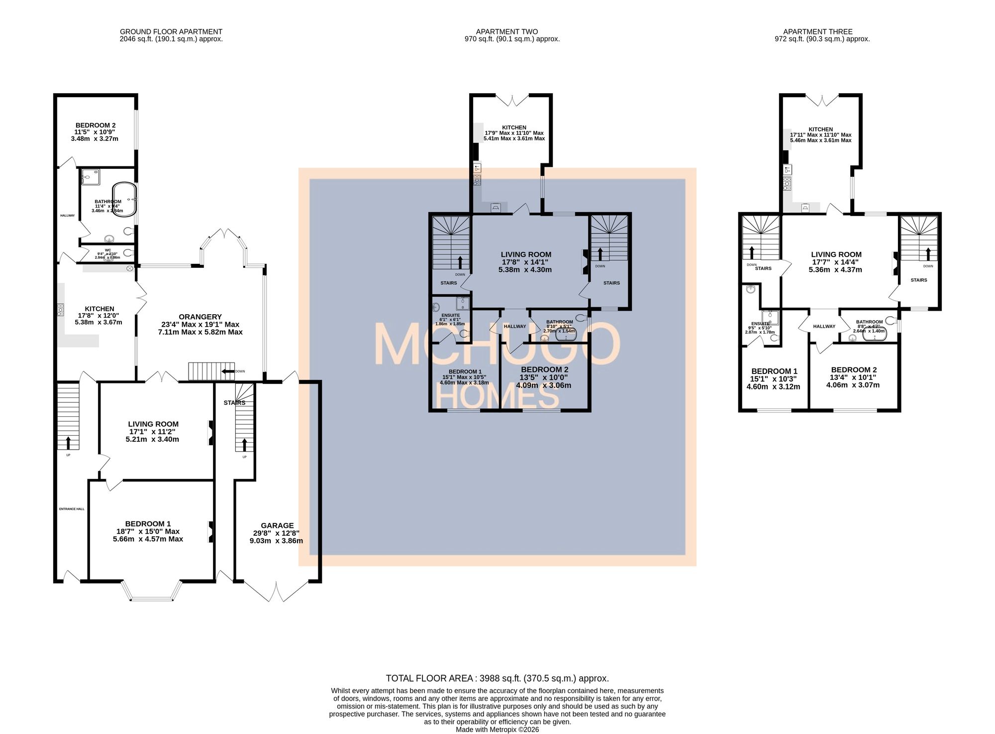 Flat 1, 24 Elvetham Road, Birmingham floorplan