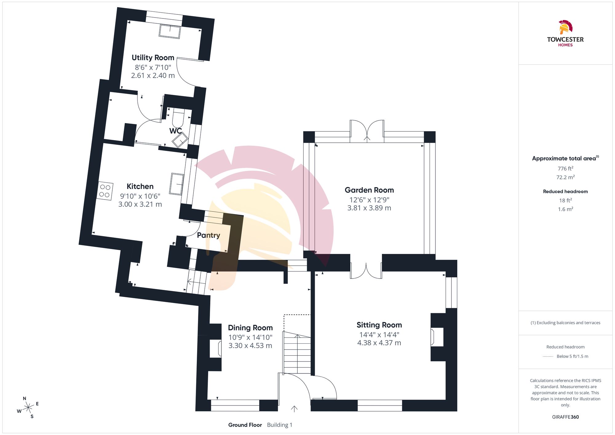 1 The Green, Towcester floorplan