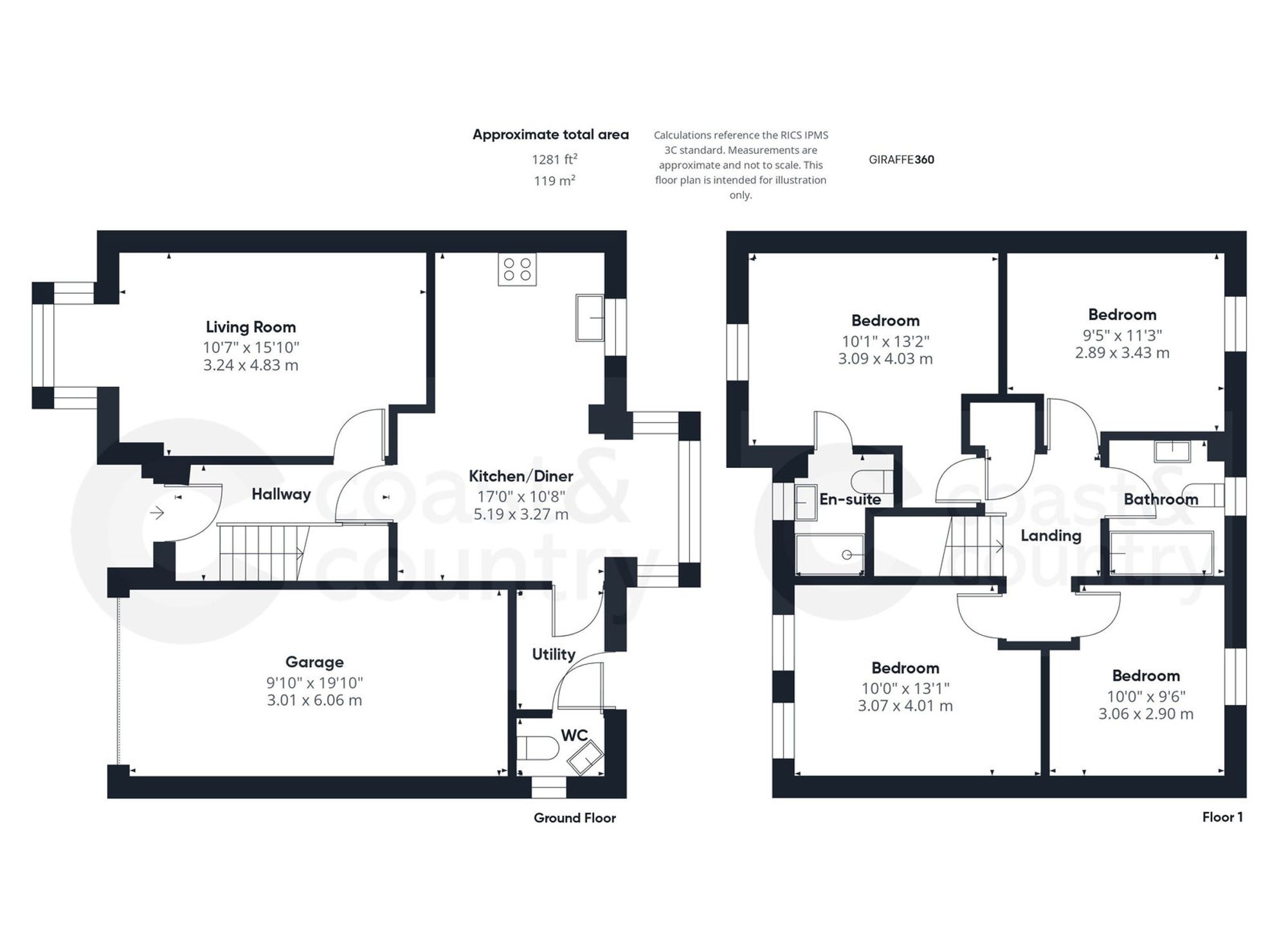 13 Hockmore Drive, Newton Abbot floorplan