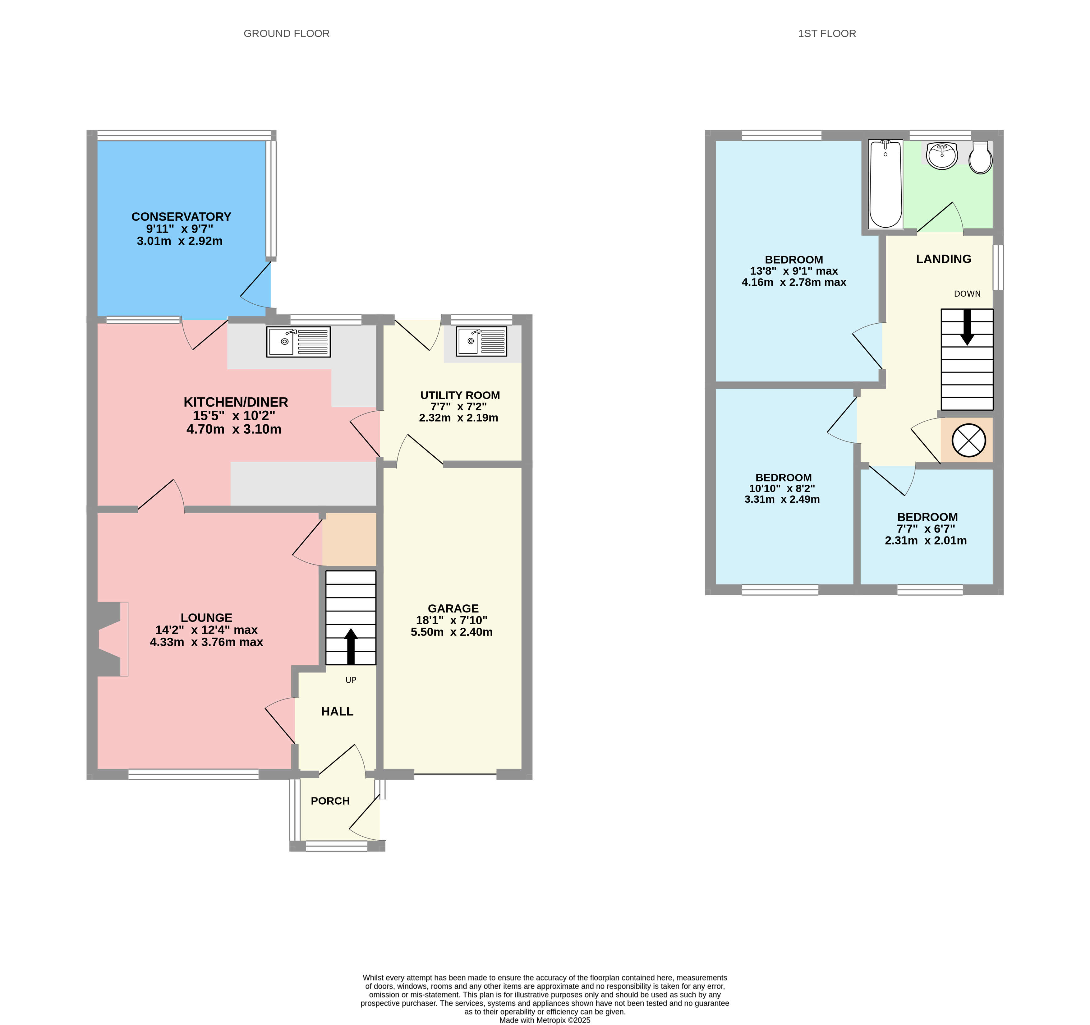 22, Treryn Close, Par floorplan
