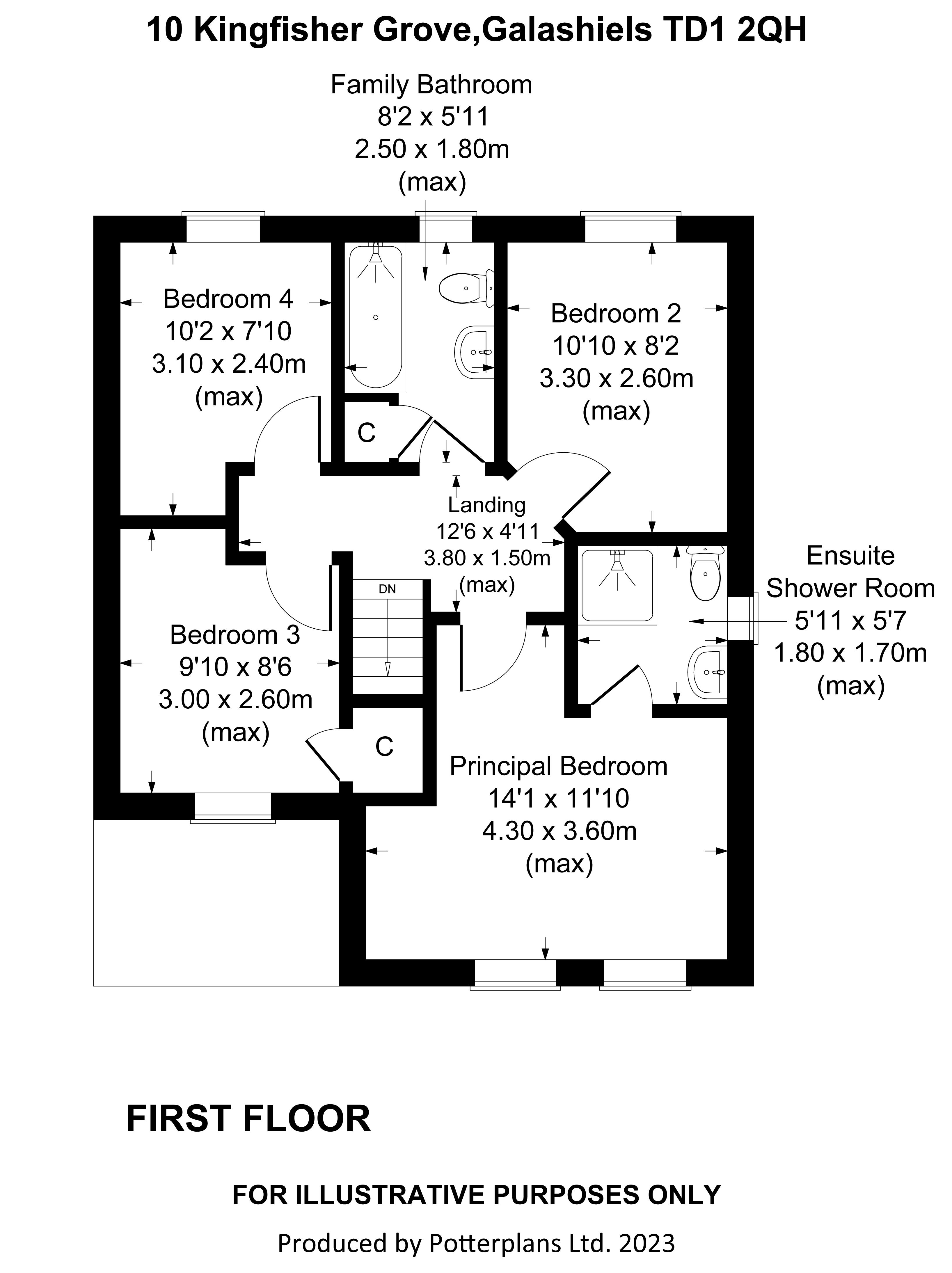 Kingfisher Grove, Galashiels TD1, 4 bedroom detached house for sale