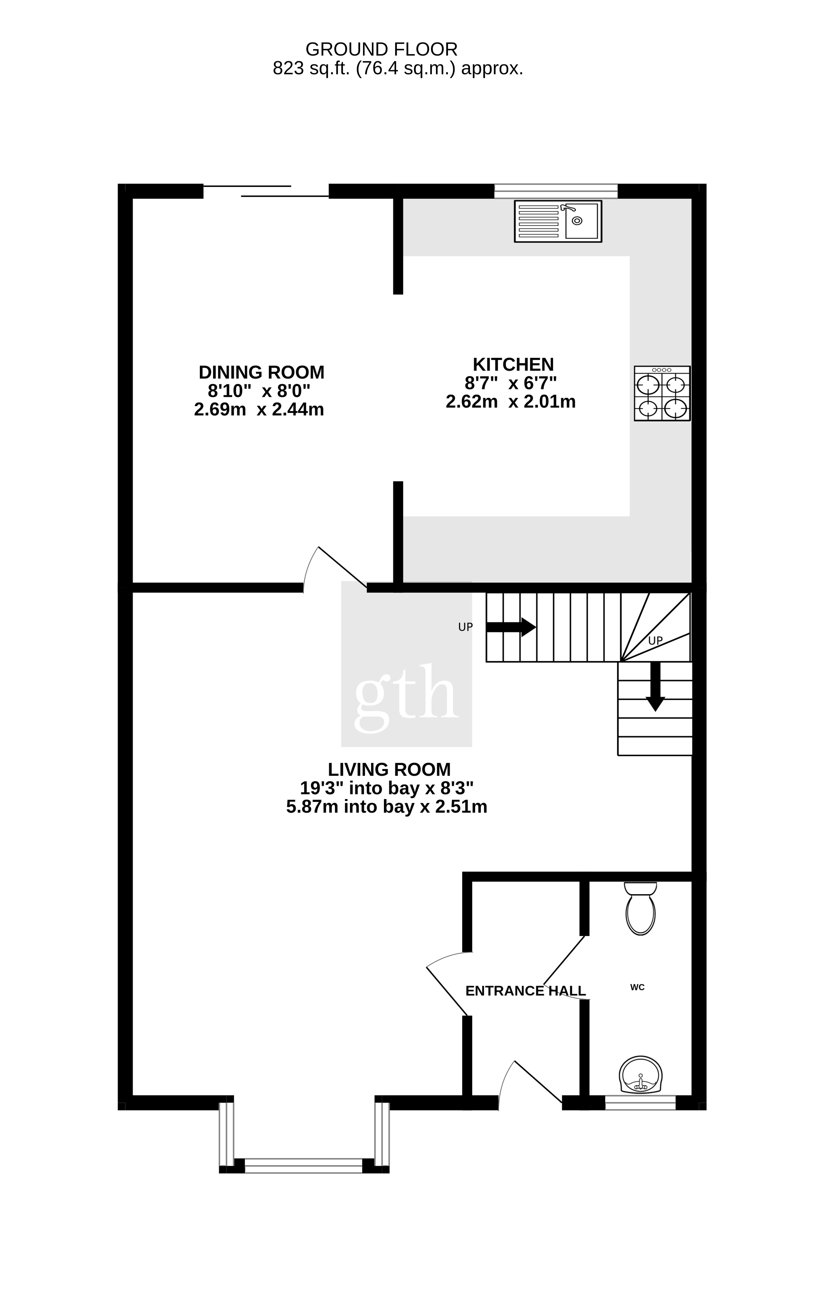 46, Denning Close, Somerset floorplan
