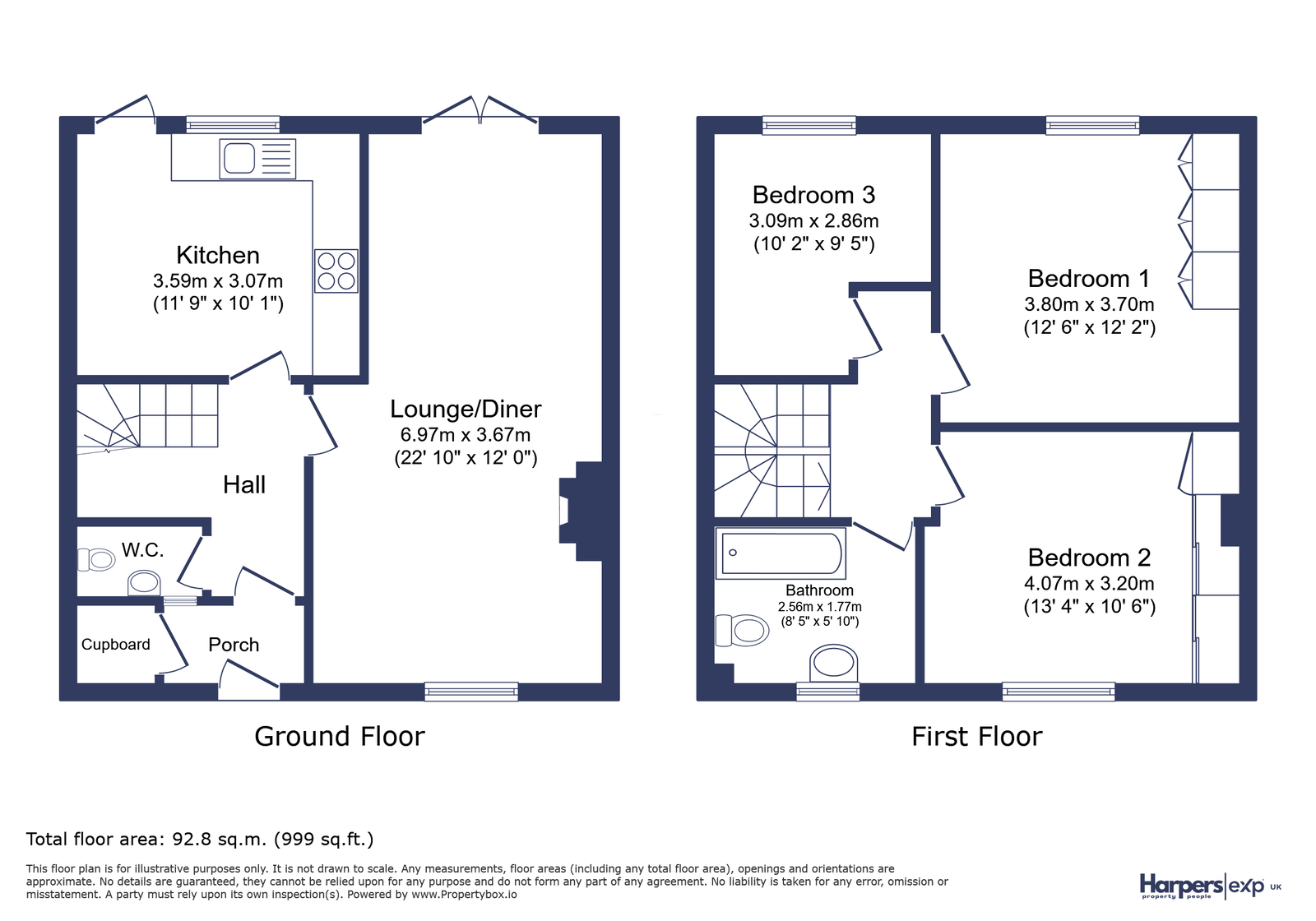 36, Red House Farm Estate, Bedlington floorplan
